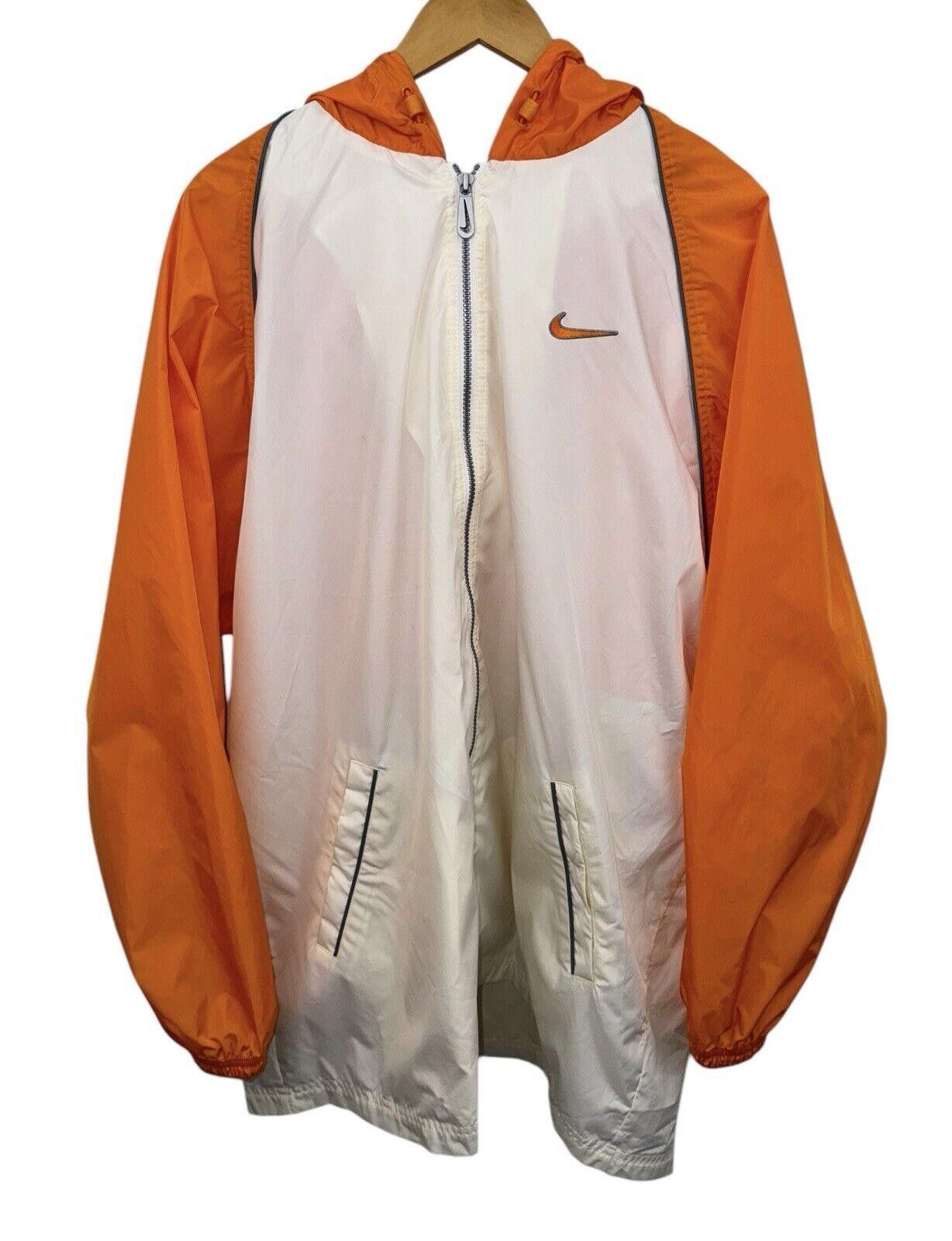 Nike Vintage Nike 90s Orange Spellout Texas Longhorns Jacket XL Size US XL / EU 56 / 4 - 1 Thumbnail