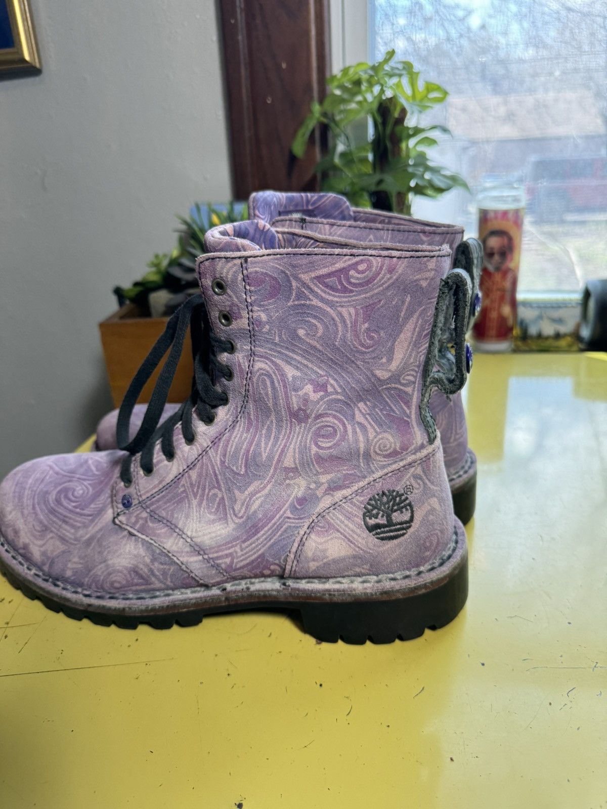Prince × Timberland Purple Reign x Timberland Prince Purple Boots Size US 9 / IT 39 - 5 Thumbnail