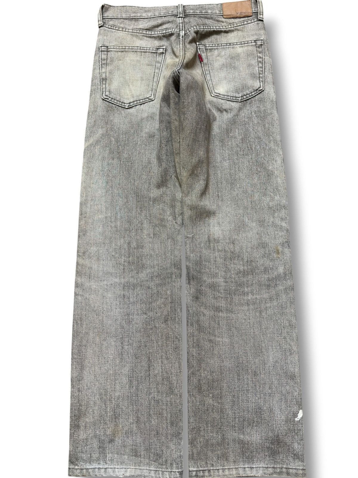 Kapital Vintage Bobson Straight Loose Grunge Distressed Denim Size US 28 / EU 44 - 4 Thumbnail
