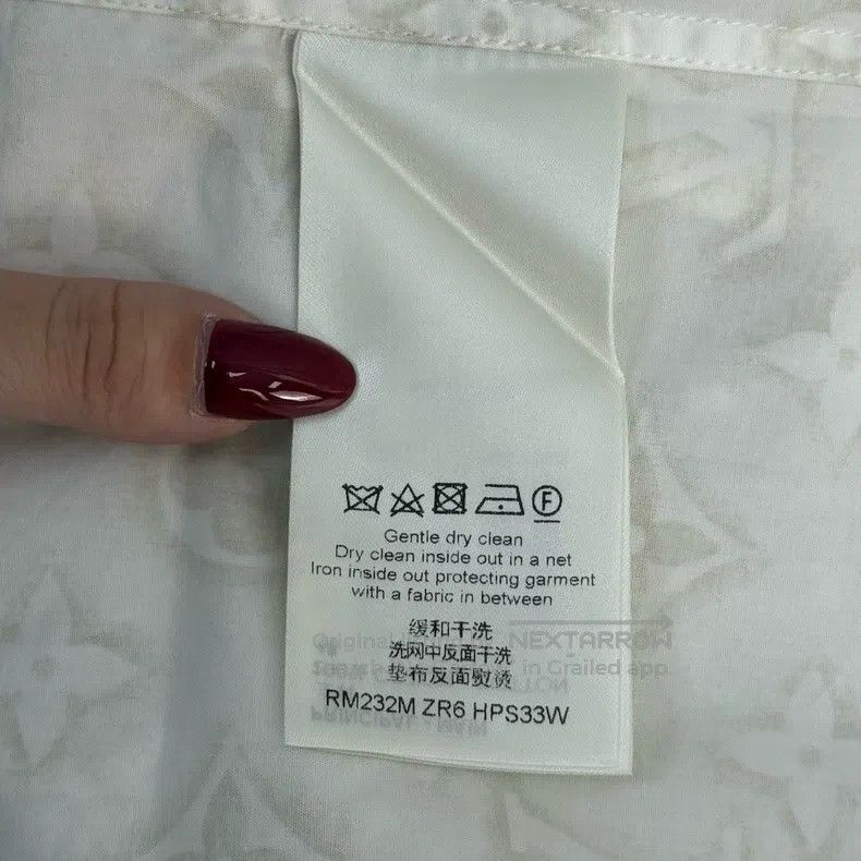 Louis Vuitton Louis Vuitton Beige spray-painted presbyopic full print sh Size US S / EU 44-46 / 1 - 7 Thumbnail