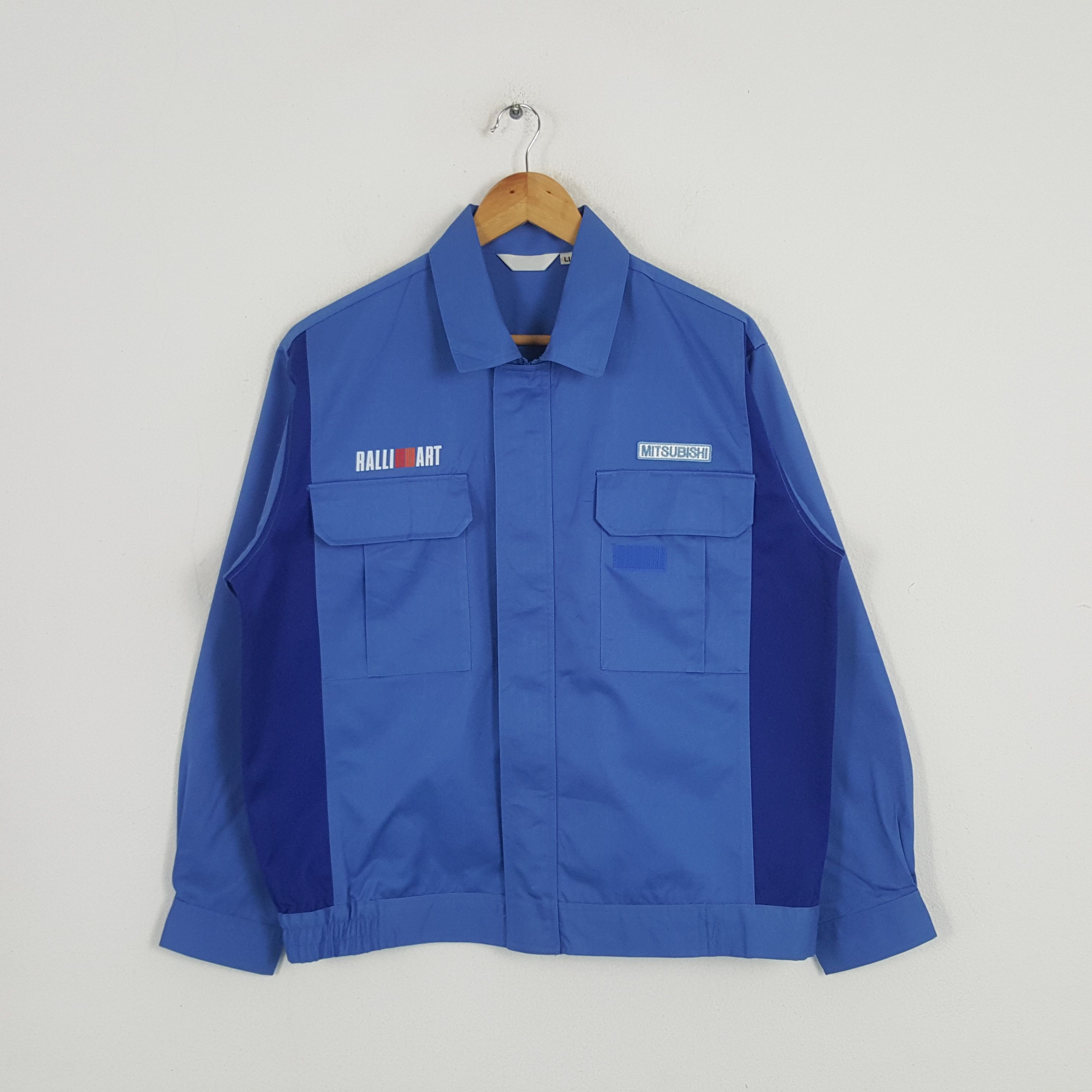 Japanese Brand × Vintage Vintage Mitsubishi Ralli Art Japanese Racing Custom Jacket Size US XXL / EU 58 / 5 - 3 Thumbnail