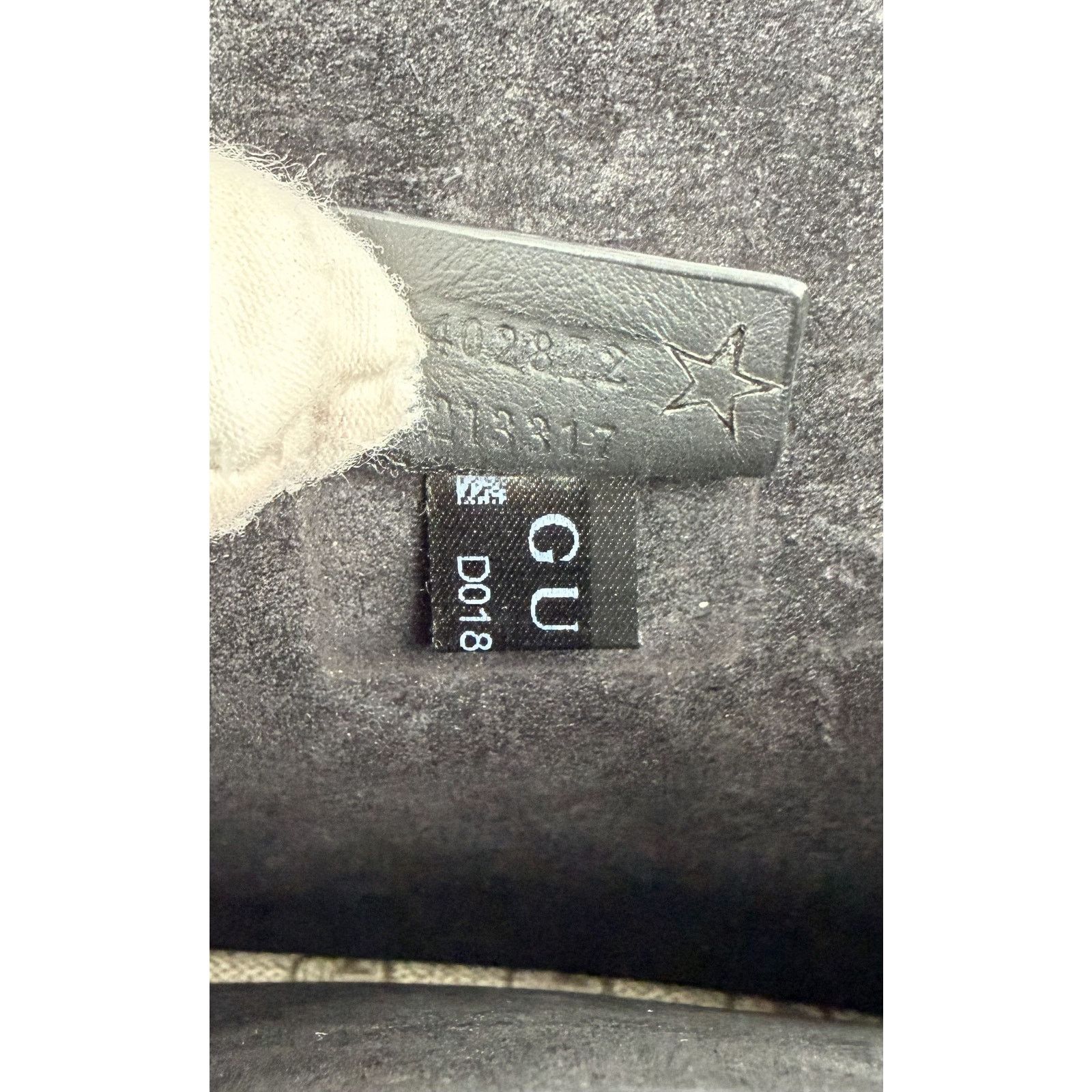 Gucci Gucci Black/Beige GG Supreme Canvas and Suede Dionysus Size ONE SIZE - 10 Thumbnail