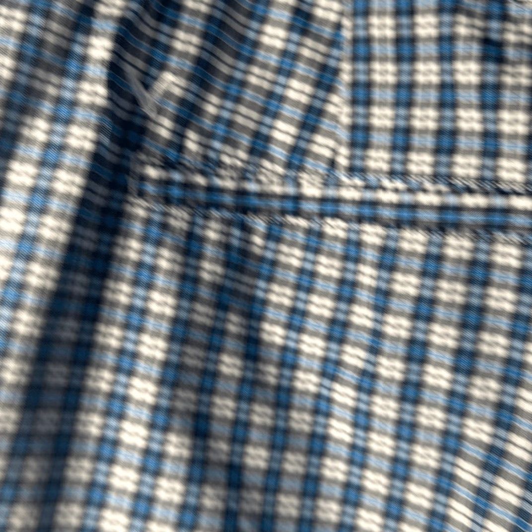 Callaway Callaway Mens Ultimum Performance Blue Plaid Golf Shorts 38 Blue Chino Regular Mens Short 38 Size US 38 / EU 54 - 4 Thumbnail