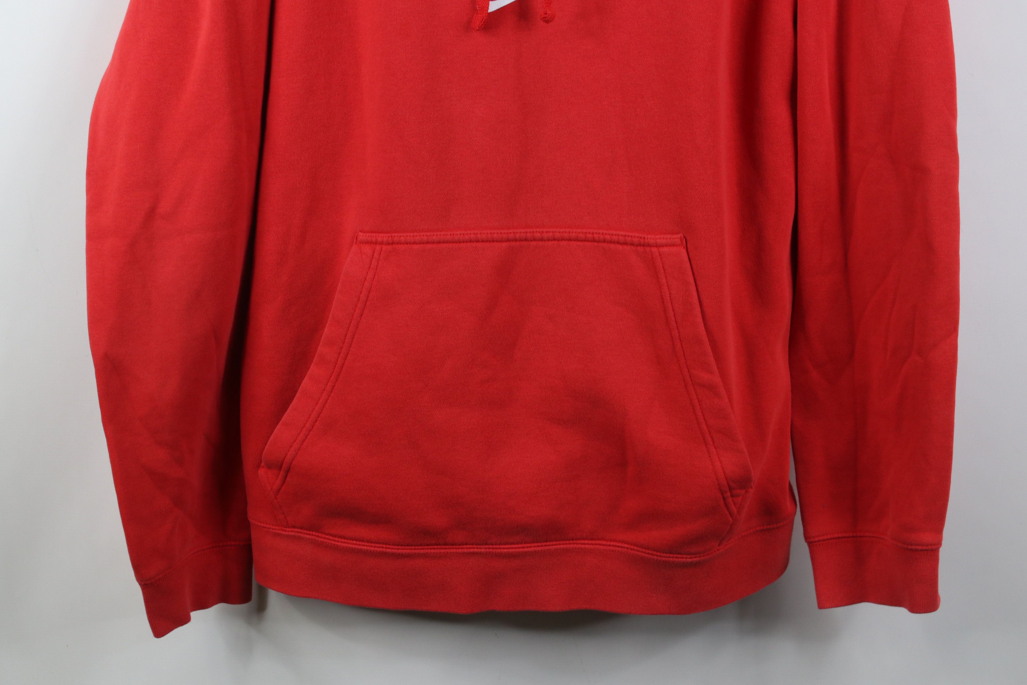 Nike Y2K Nike Center Swoosh Ohio State University Hoodie Red Size US XL / EU 56 / 4 - 3 Thumbnail