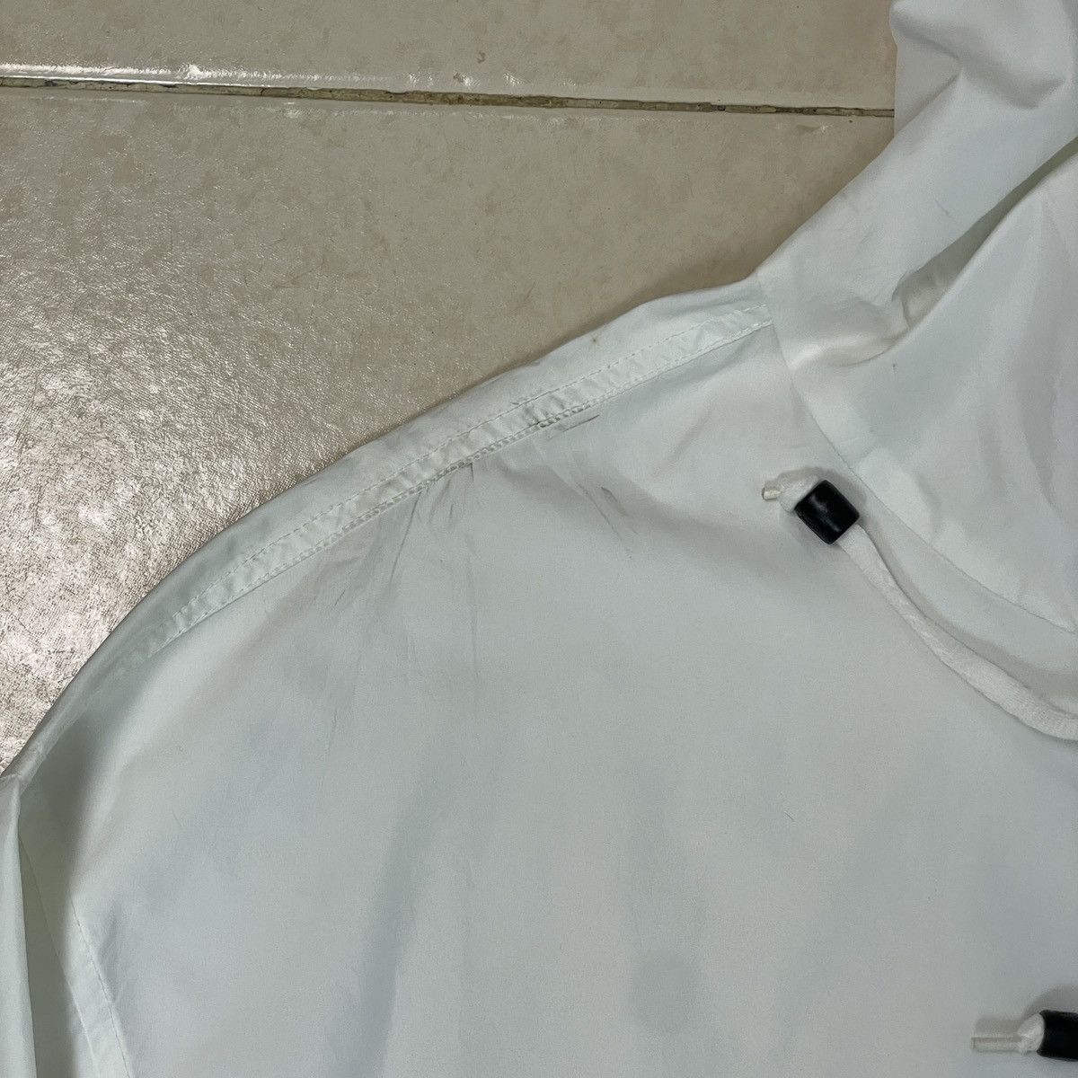 Nike 🔥LAST PRICE🔥 Nike Pullover White Plain Windbreaker Size US M / EU 48-50 / 2 - 7 Thumbnail