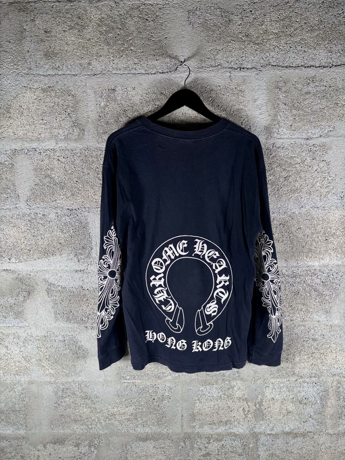 Chrome Hearts Chrome Hearts Hong Kong edition longsleeve vintage Size US M / EU 48-50 / 2 - 2 Thumbnail