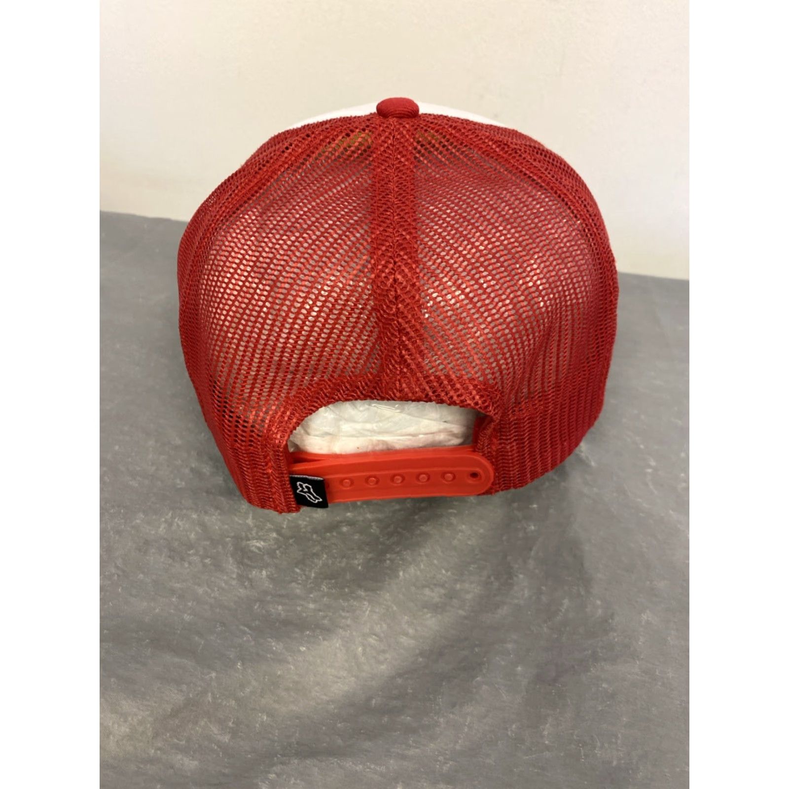 Fox Racing Fox Racing Adjustable Red Baseball Cap Hat for Men - Solid Cotton Trucker - Casual Outdoor Sports Size ONE SIZE - 4 Thumbnail