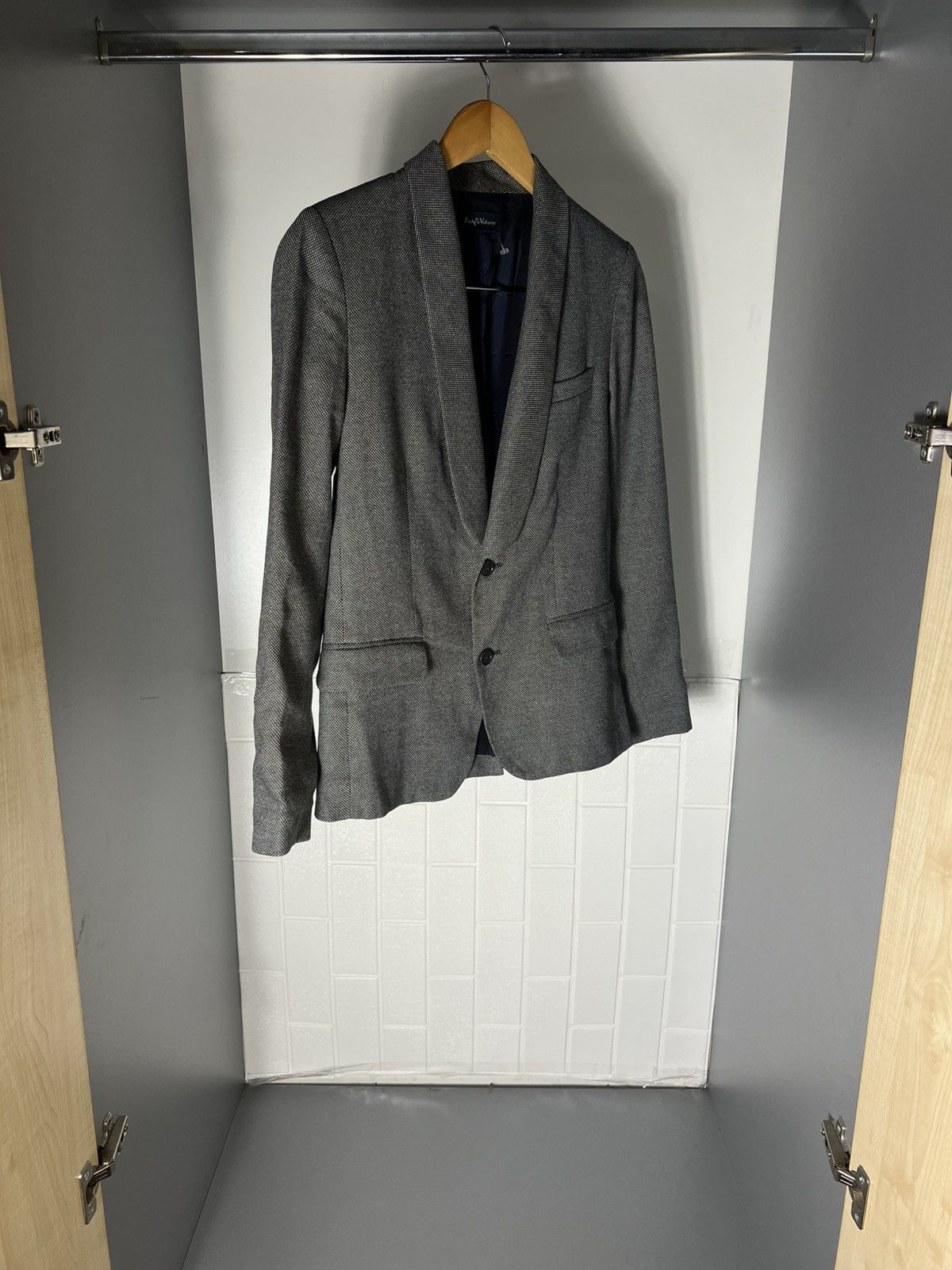 Zadig & Voltaire VINTAGE ZADIG & VOLTAIRE ITALIAN DESIGNER BLAZER SUIT CASUAL Size 44S - 3 Thumbnail