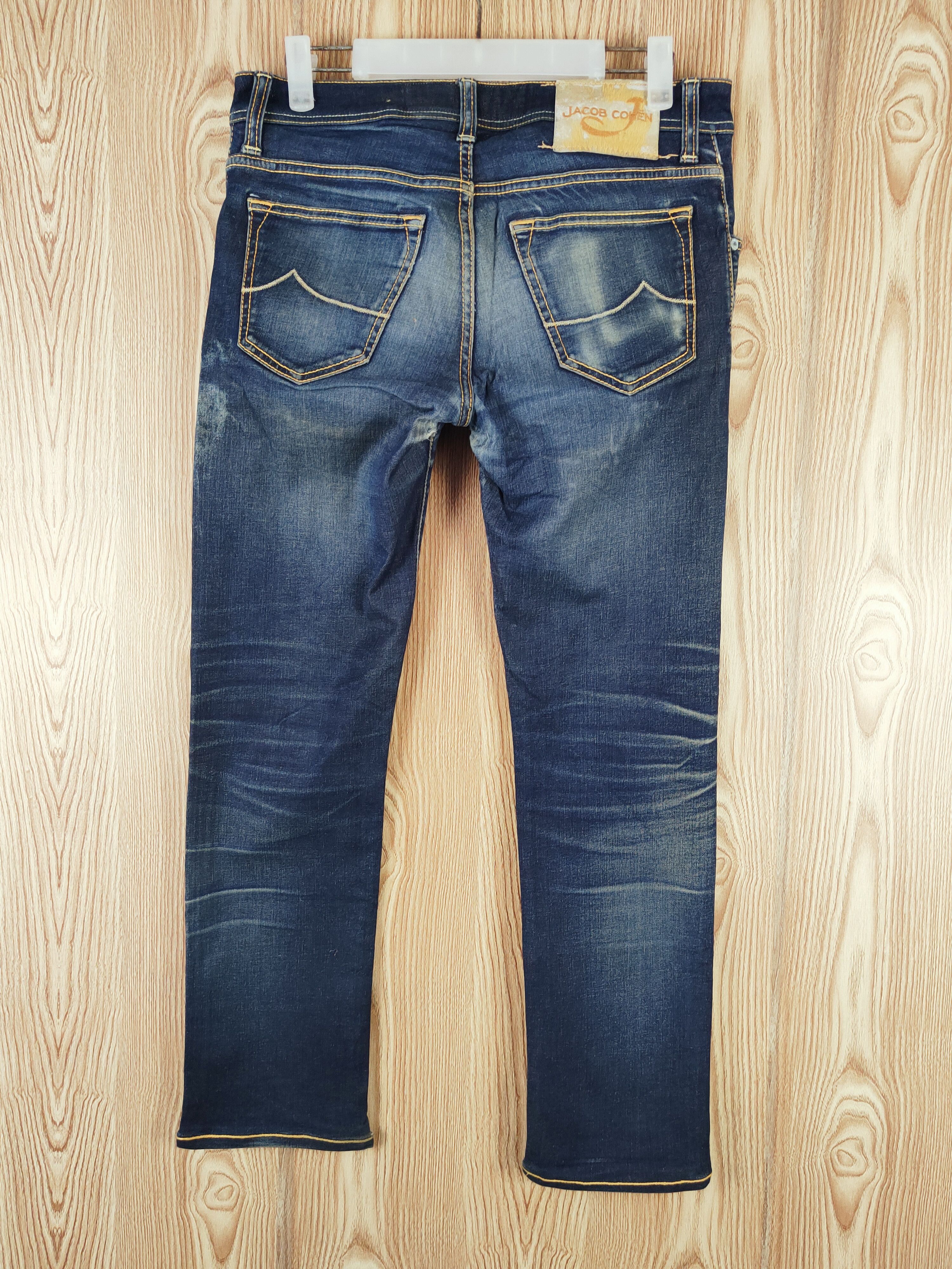 Jacob Cohen Jacob Cohen handmade Dark Blue Ripped Jeans #S2766 Size US 30 / EU 46 - 9 Thumbnail
