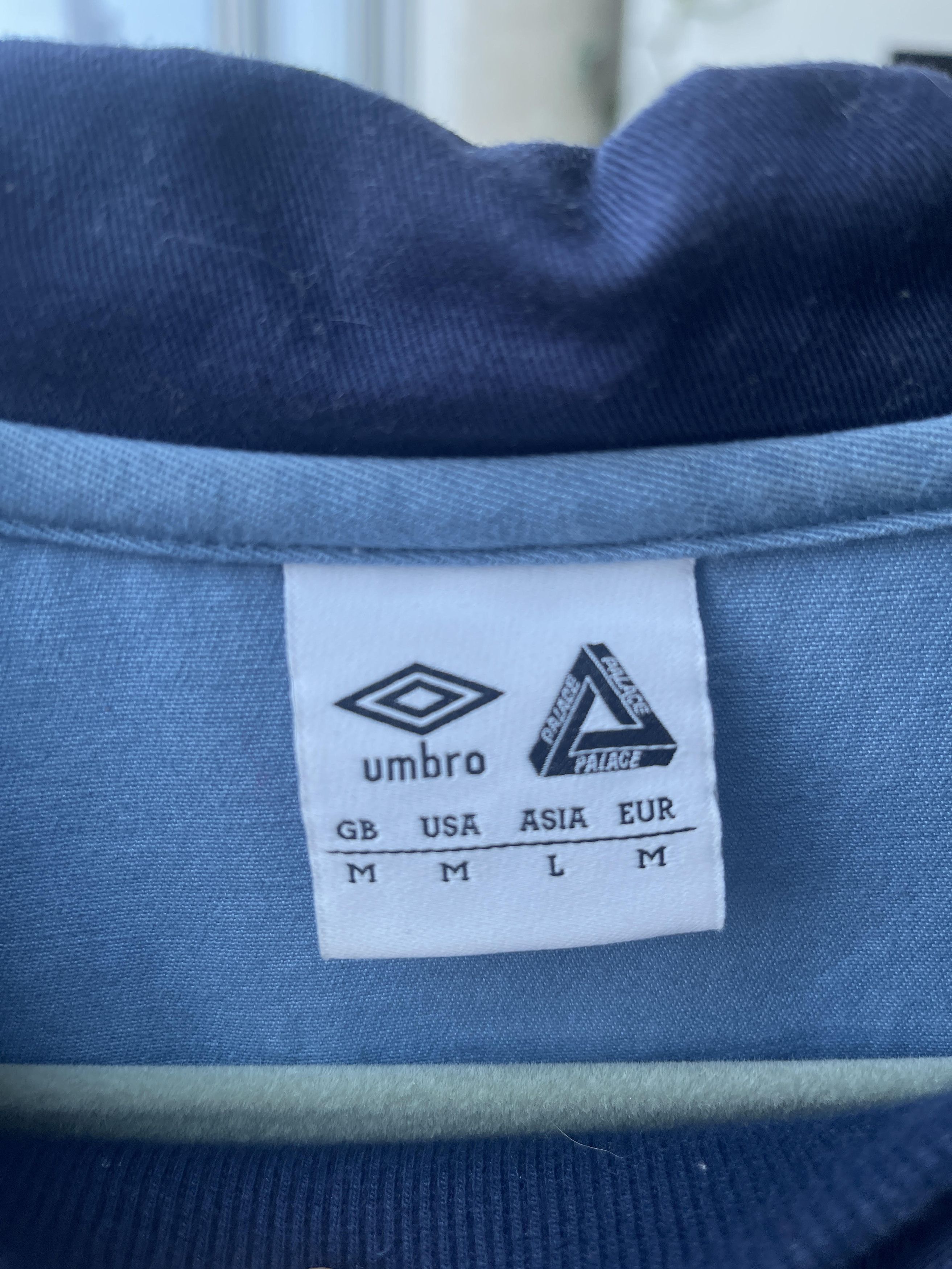 Palace Palace Umbro Classic Drill Top | Grailed