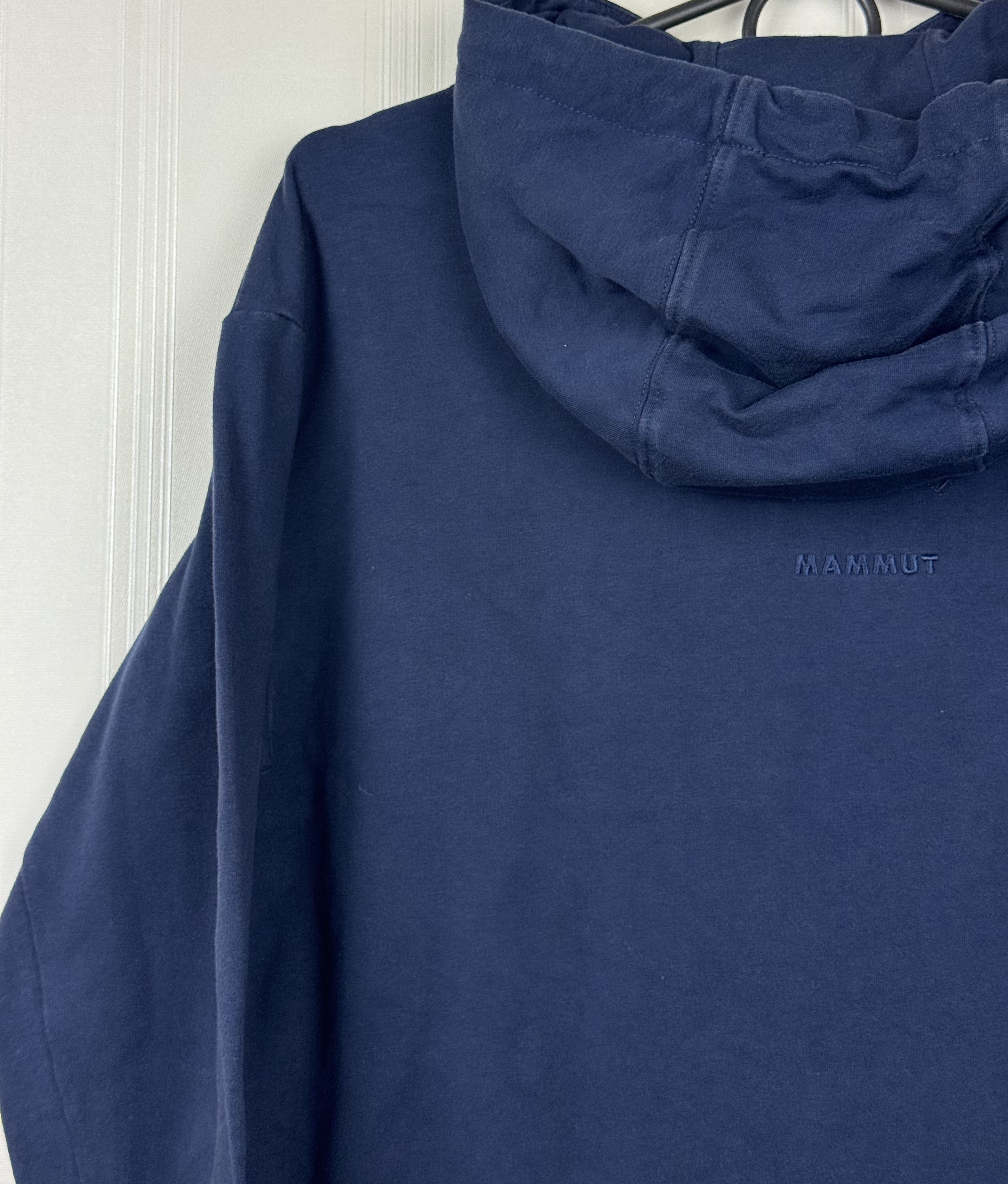 Mammut Mammut Blue Hoodie Size S Big Logo Size US S / EU 44-46 / 1 - 8 Thumbnail