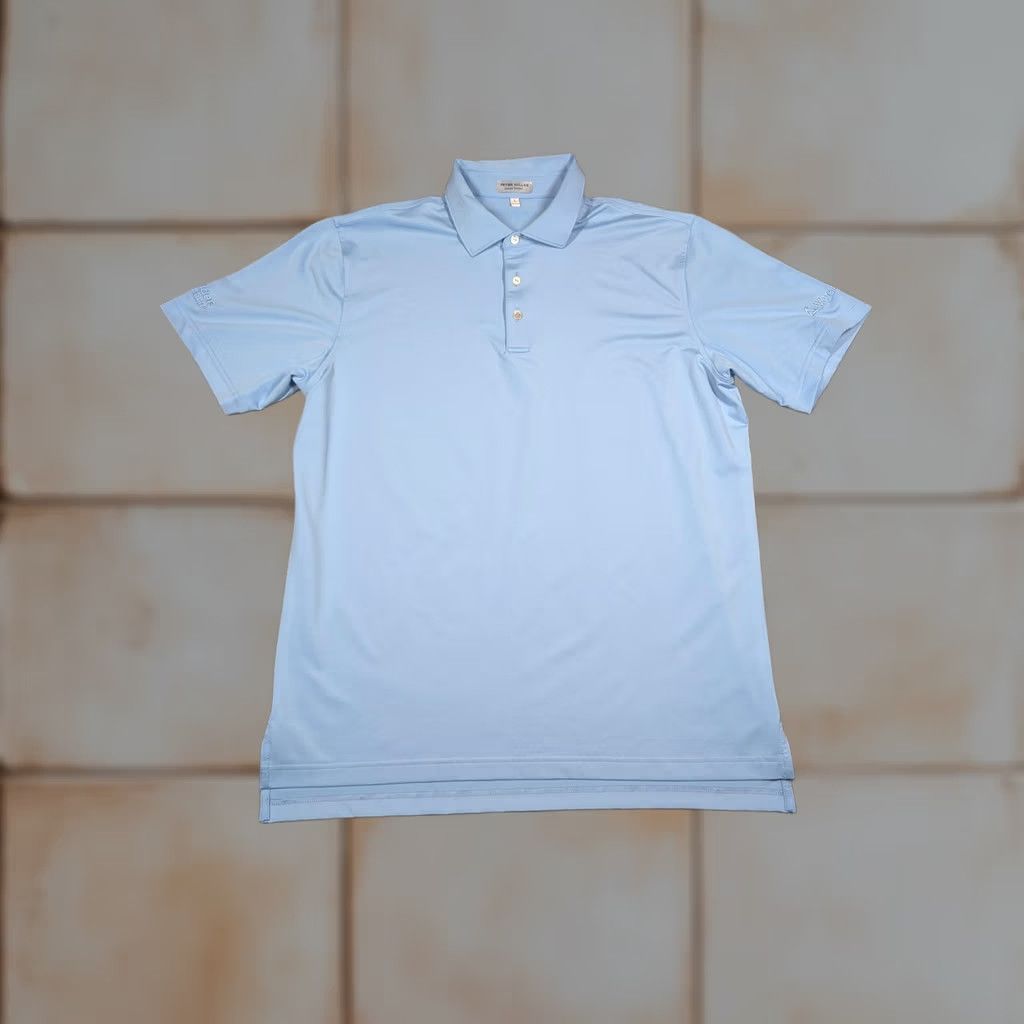 Peter Millar Peter Millar Polo Shirt Mens L Blue Summer Comfort Golf Stretch Logo Size US L / EU 52-54 / 3 - 1 Thumbnail