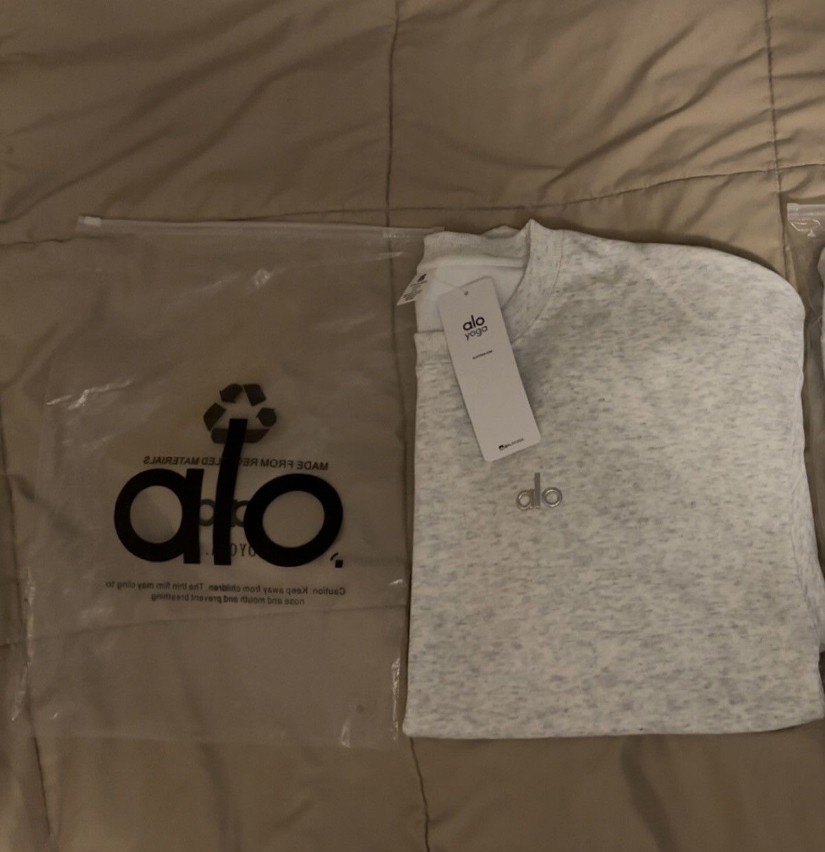 Alo Yoga Alo Yoga Gray Sweatshirt Pullover Size L / US 10 / IT 46 - 7 Thumbnail