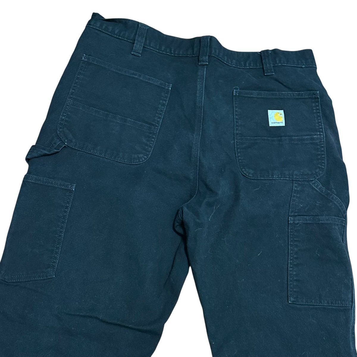 Carhartt Carhartt Double Knee Duck Canvas Pants 38x34 Black BN3334-M Size US 38 / EU 54 - 6 Thumbnail