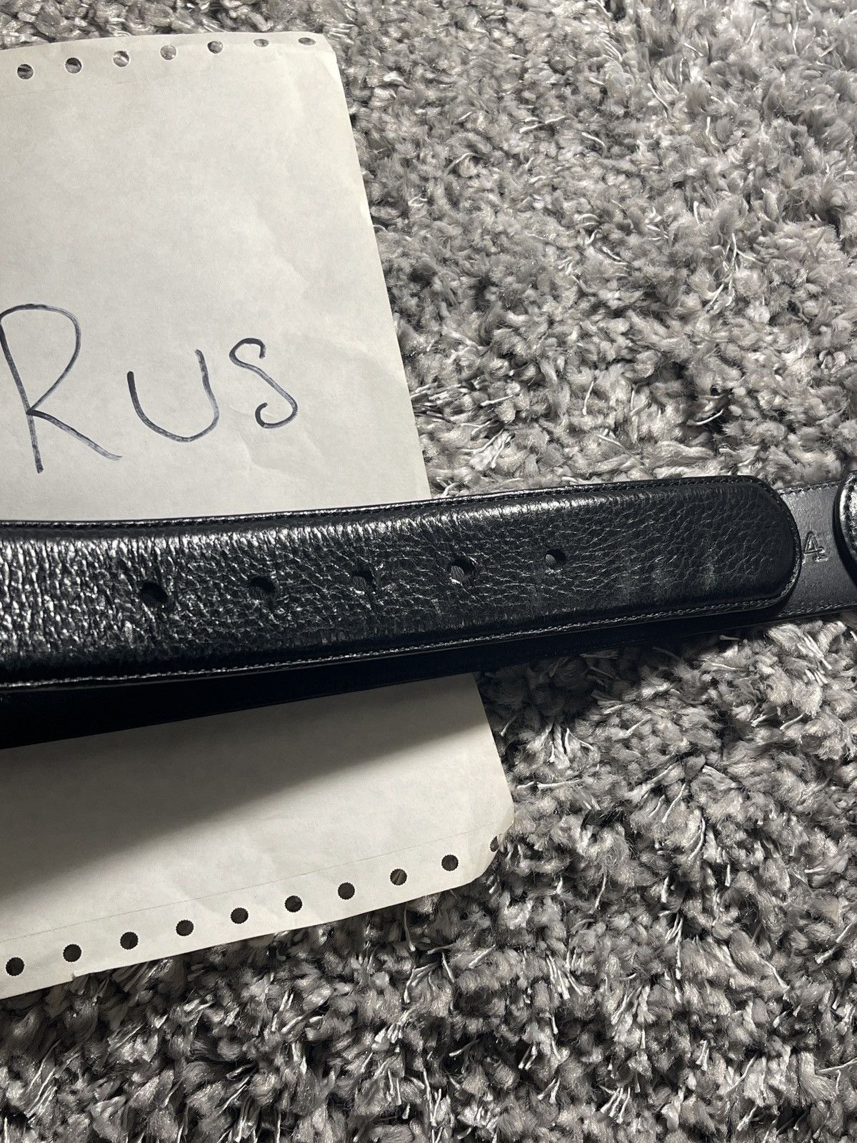 Chrome Hearts CHROME HEARTS OVAL BUCKLE AND BELT STRAP Size 34 - 8 Thumbnail