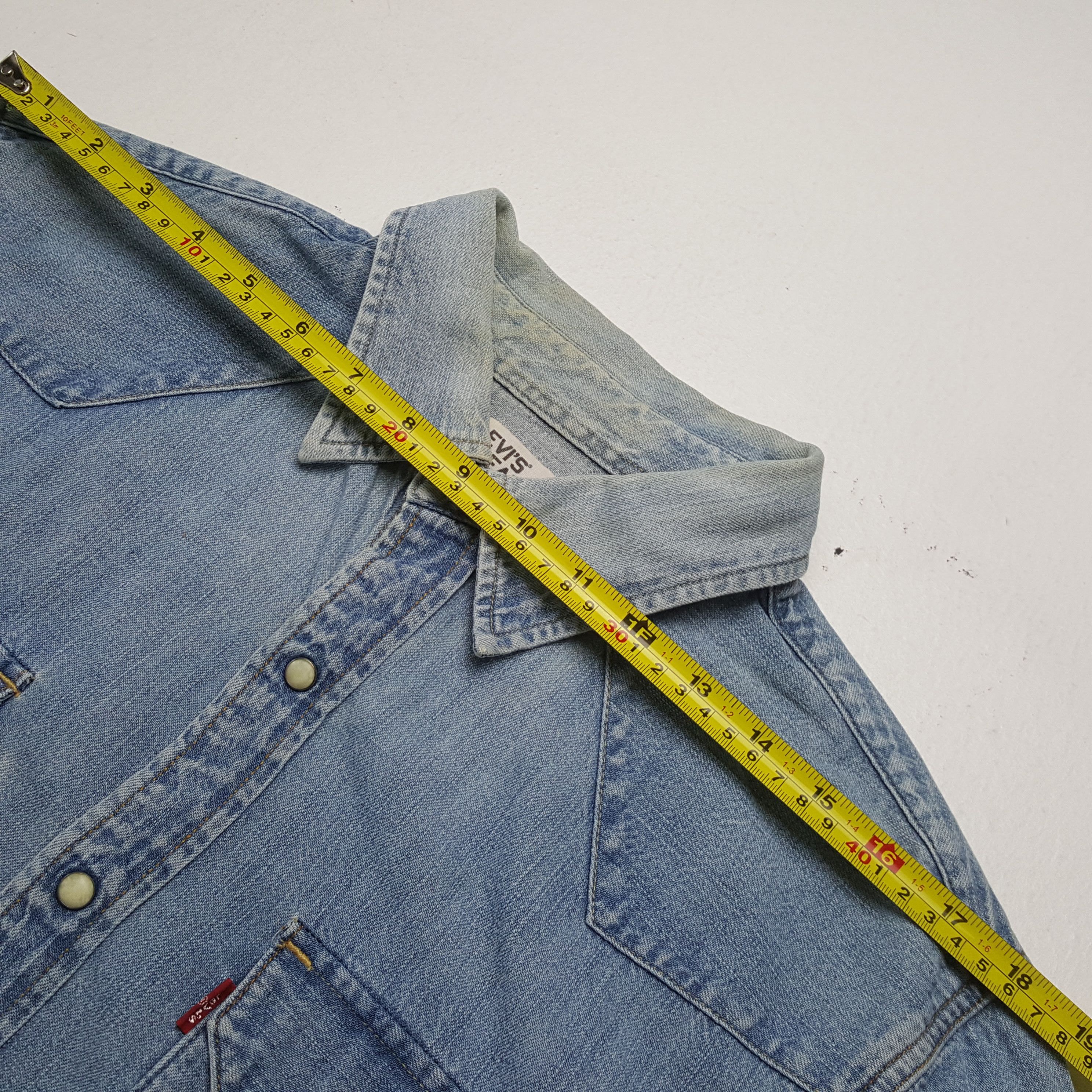 Levi's Vintage Levi's American Style Denim Jeans Shirt C319N25 Size US M / EU 48-50 / 2 - 6 Thumbnail