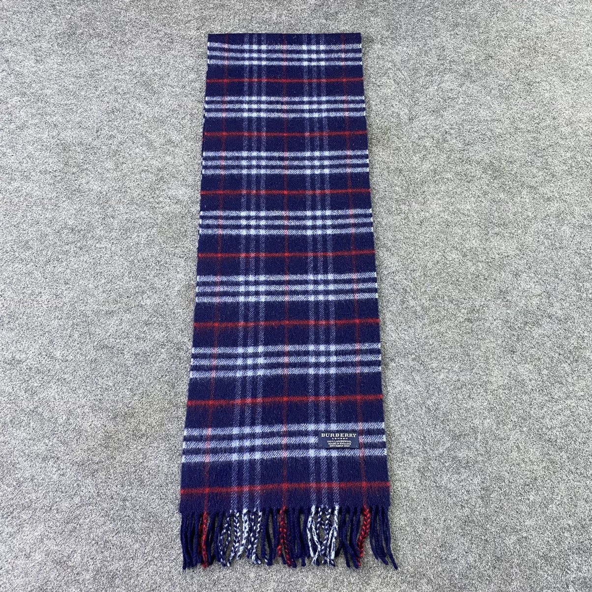 Burberry Burberry Lambswool Muffler / Scarf / Neckwear-T1466 Size ONE SIZE - 3 Thumbnail