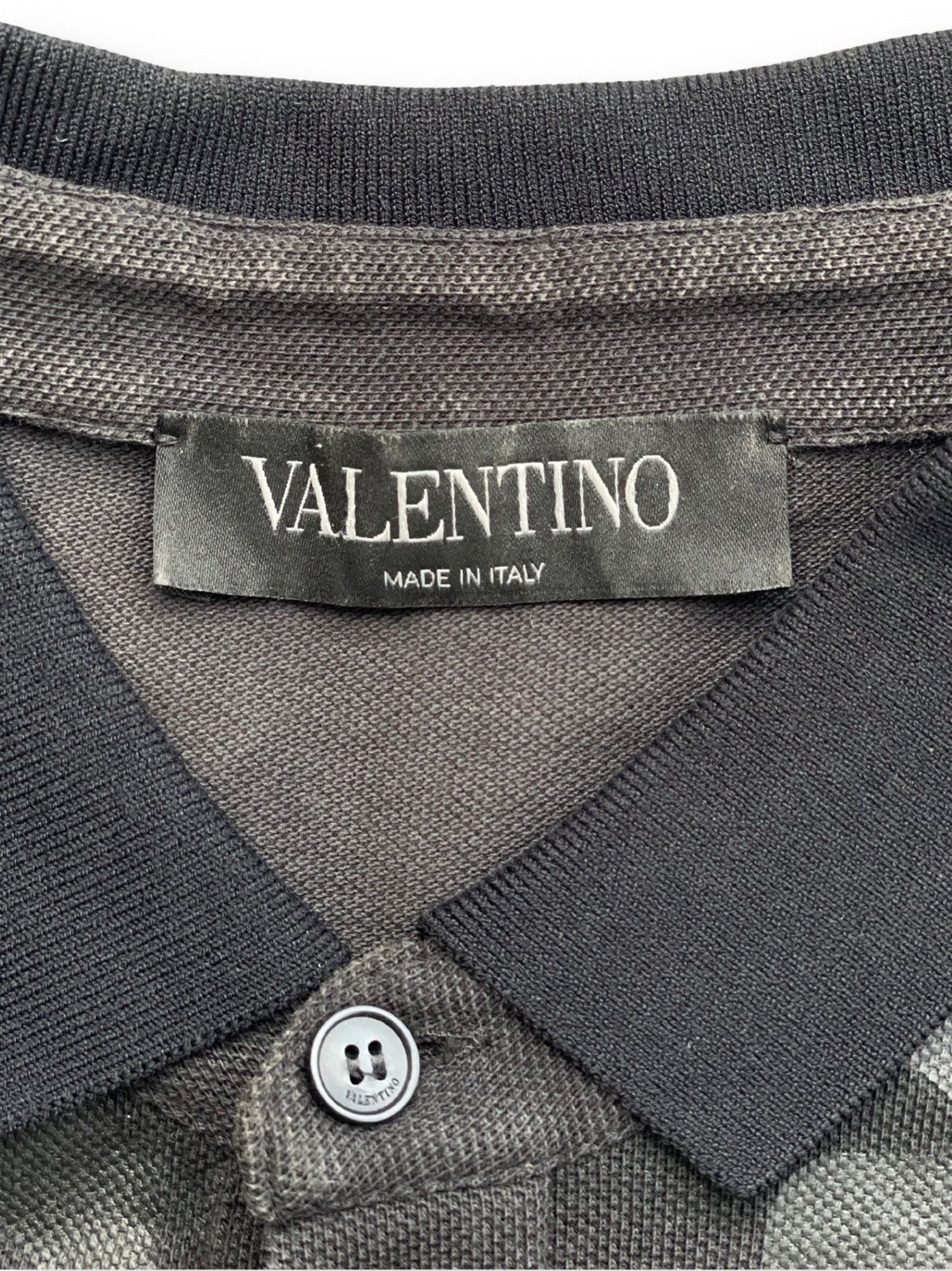 Valentino Valentino Camo Print Provocateur Polo Shirt Size US XL / EU 56 / 4 - 2 Thumbnail
