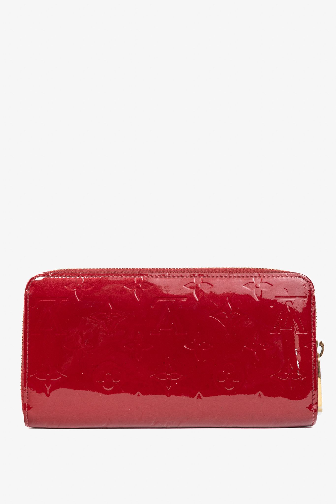 Louis Vuitton Louis Vuitton Zippy Pomme D'Amour Monogram Vernis Wallet Size ONE SIZE - 4 Thumbnail