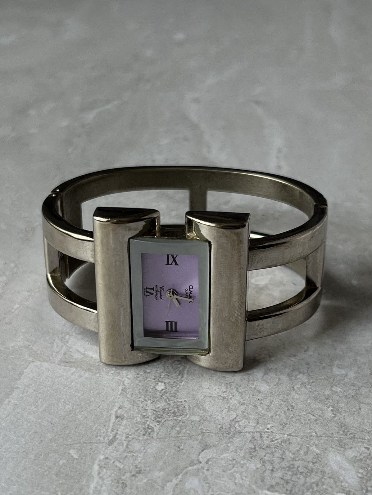 Japanese Brand × Jewelry × Vintage Qmax Quartz Elegant Watch with Metal Bracelet Size ONE SIZE - 5 Thumbnail