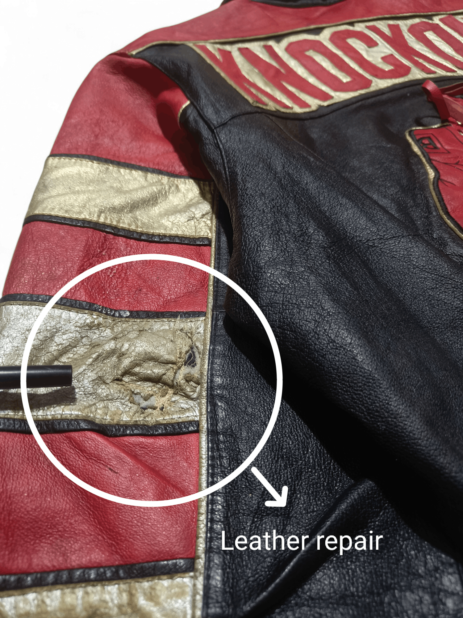 Vintage Vintage BOXING KNOCKOUT World Champ Genuine Leather Jacket Size US XL / EU 56 / 4 - 11 Thumbnail