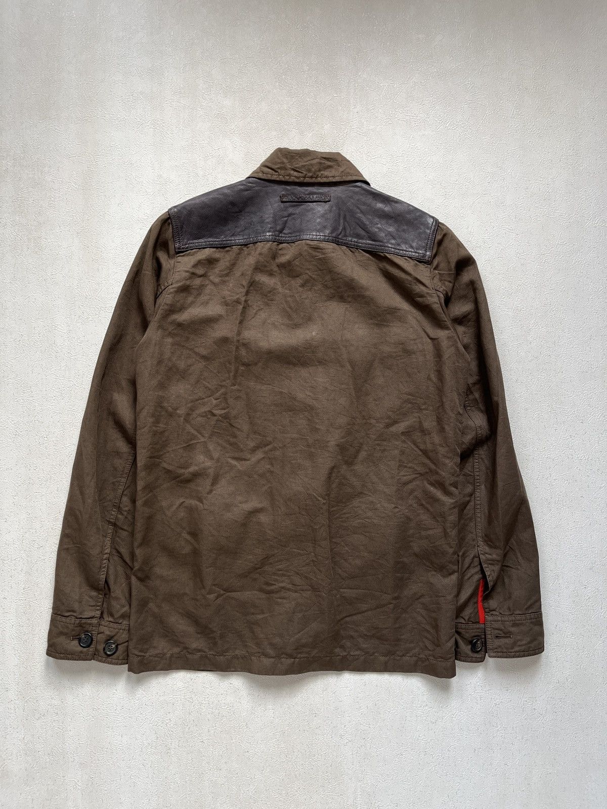 Prada 00’s Prada Sport Linen Leather Field Jacket Size US S / EU 44-46 / 1 - 13 Thumbnail