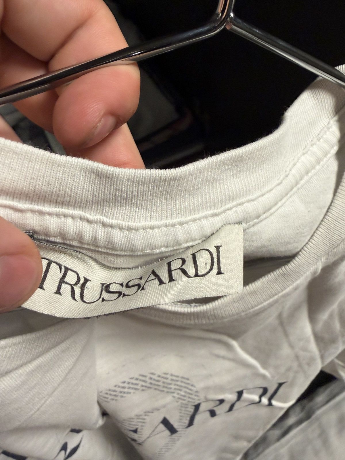 Trussardi Trussardi teeshirt Size US L / EU 52-54 / 3 - 3 Thumbnail
