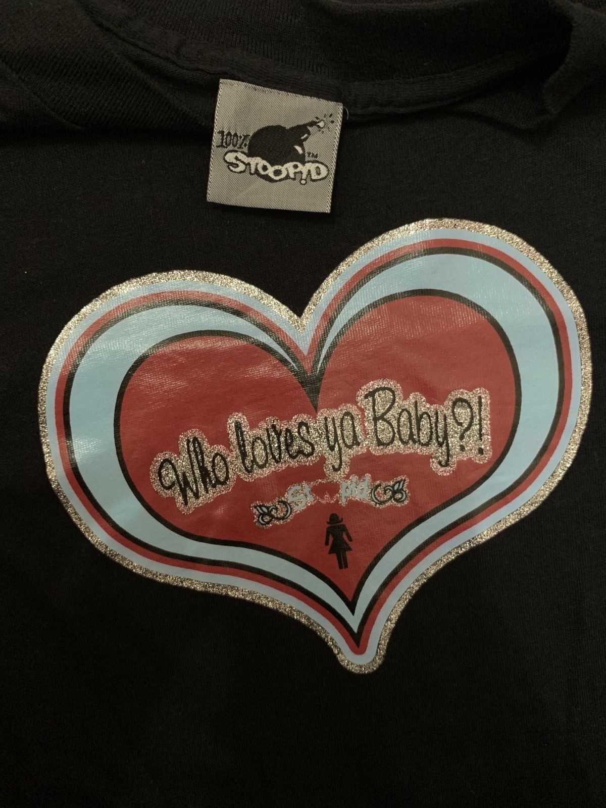 Vintage 90s Stoopid Skateboard “Who Loves Ya Baby” Size US M / EU 48-50 / 2 - 2 Thumbnail