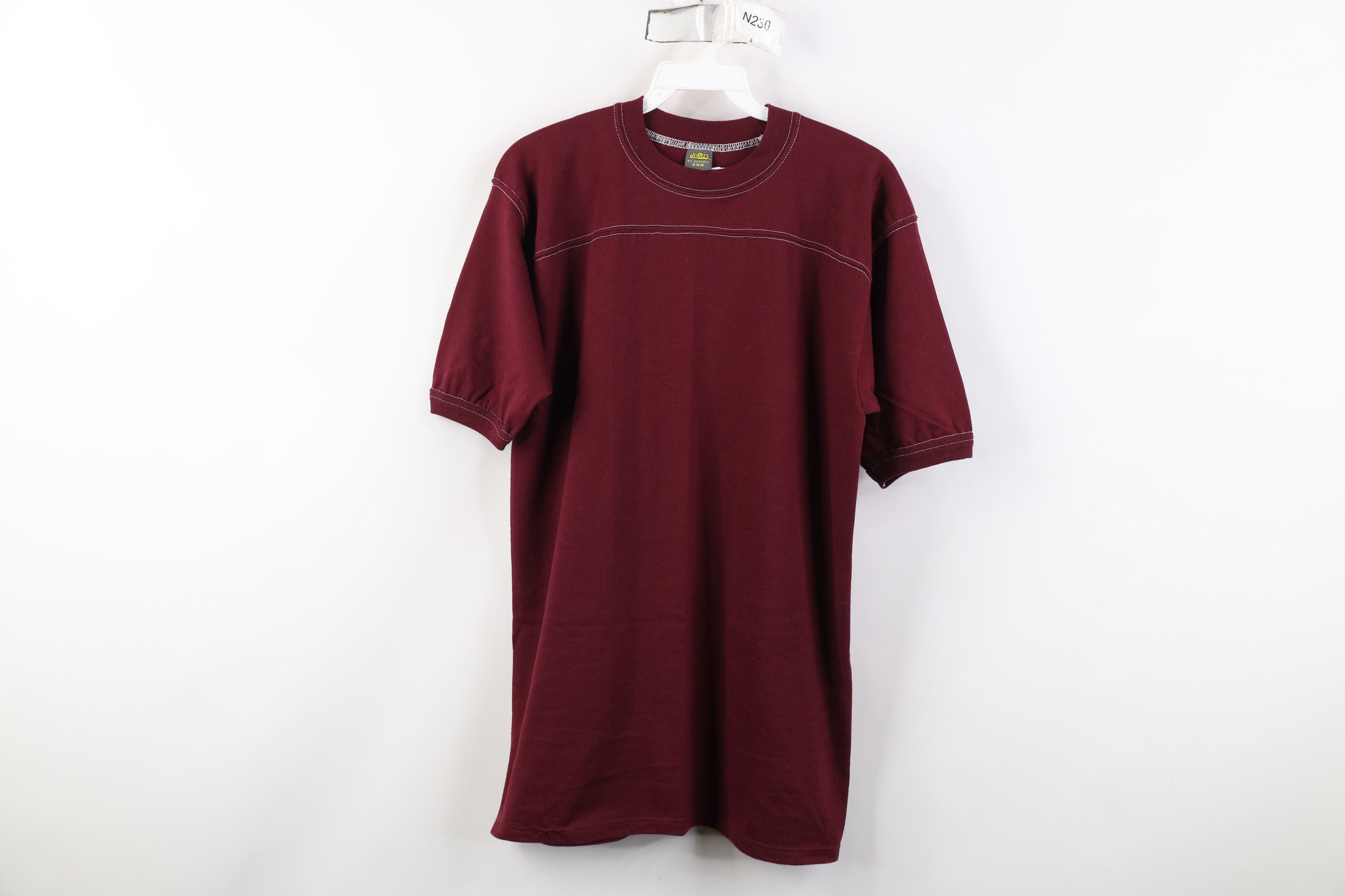 Russell Athletic Vintage 70s Russell Athletic Jersey Ringer T-Shirt USA Size US M / EU 48-50 / 2 - 1 Thumbnail