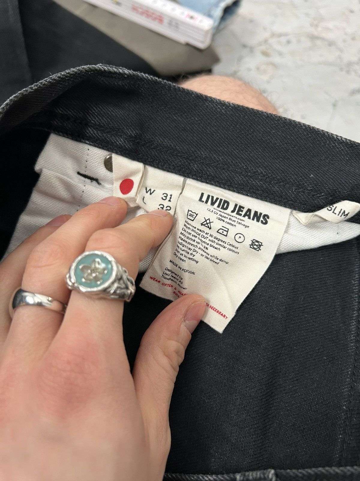 Japanese Brand Vintage Livid Jeans Selvedge Japanese Denim Pants Rare Size US 31 - 8 Thumbnail