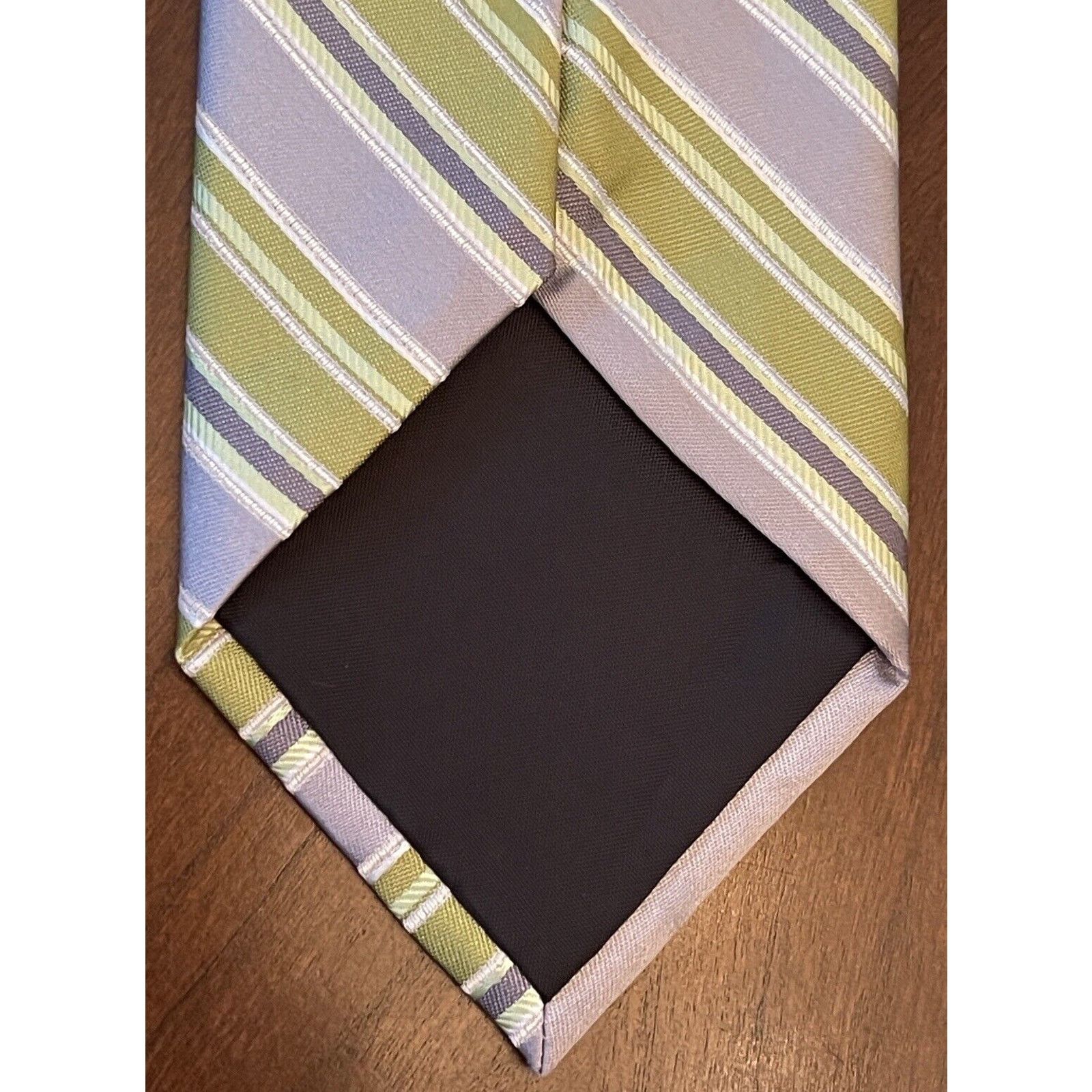 Van Heusen Van Heusen Green Gray 100% Polyester Made In China Size ONE SIZE - 2 Thumbnail