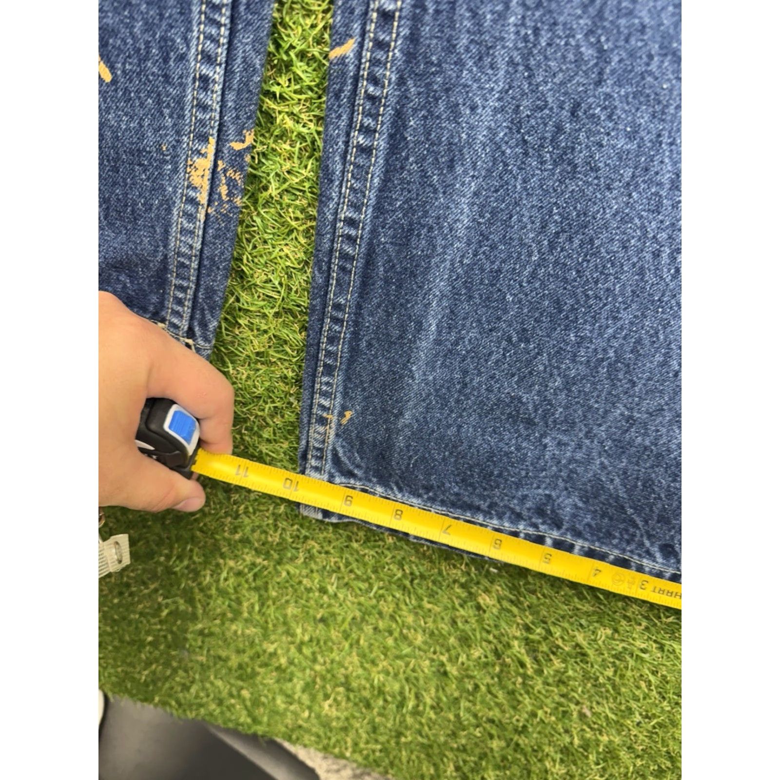 Vintage VINTAGE Ruff Ryders Jeans Mens 42x32 Blue Hip Hop Baggy 90s Casual Wide-Leg Relaxed 5-Pocket Denim Cotton DMX Mens Size US 42 / EU 58 - 4 Thumbnail