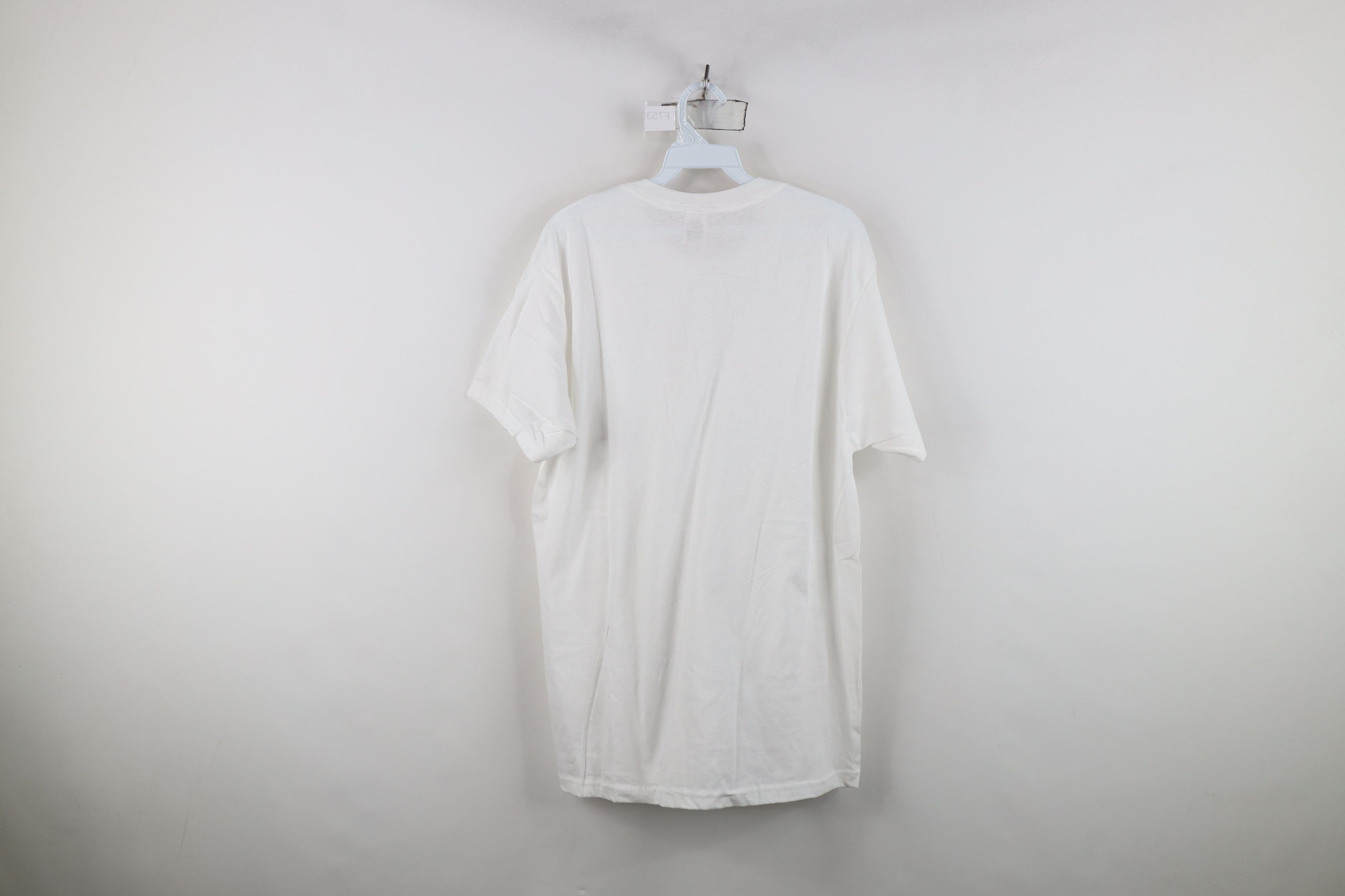 Vintage Vintage 90s Streetwear Cotton Short Sleeve T-Shirt White Size US L / EU 52-54 / 3 - 12 Thumbnail