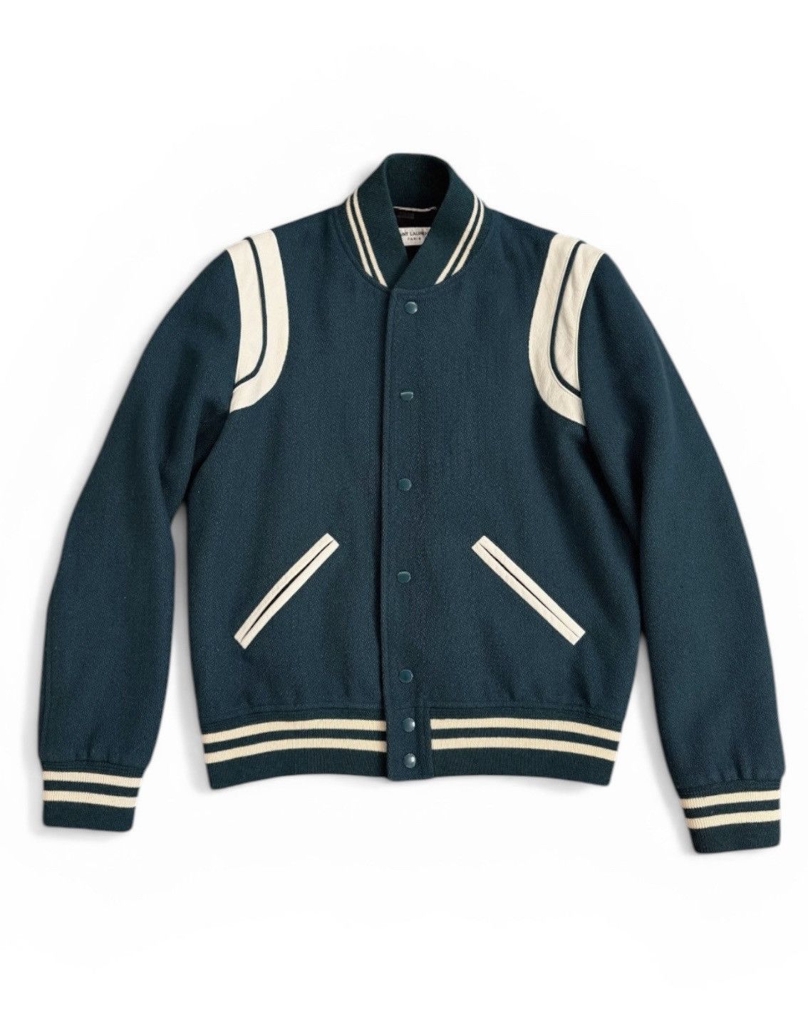 Saint Laurent Paris 20FW Teddy Jacket in Green Size US M / EU 48-50 / 2 - 1 Thumbnail