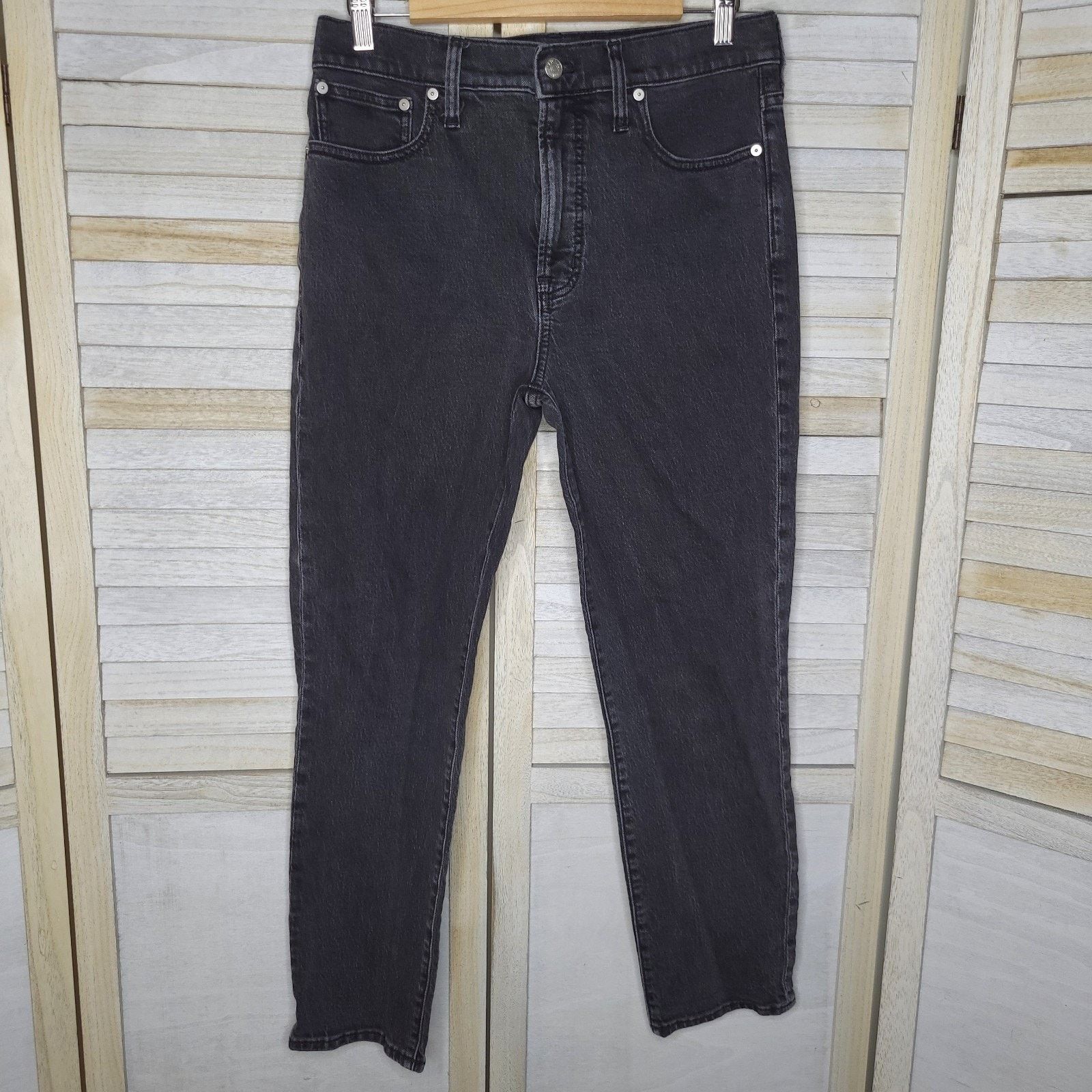 Madewell Madewell Jeans Womens 29 Black Stretch The Perfect Vintage Size 32" / US 10 / IT 46 - 8 Thumbnail