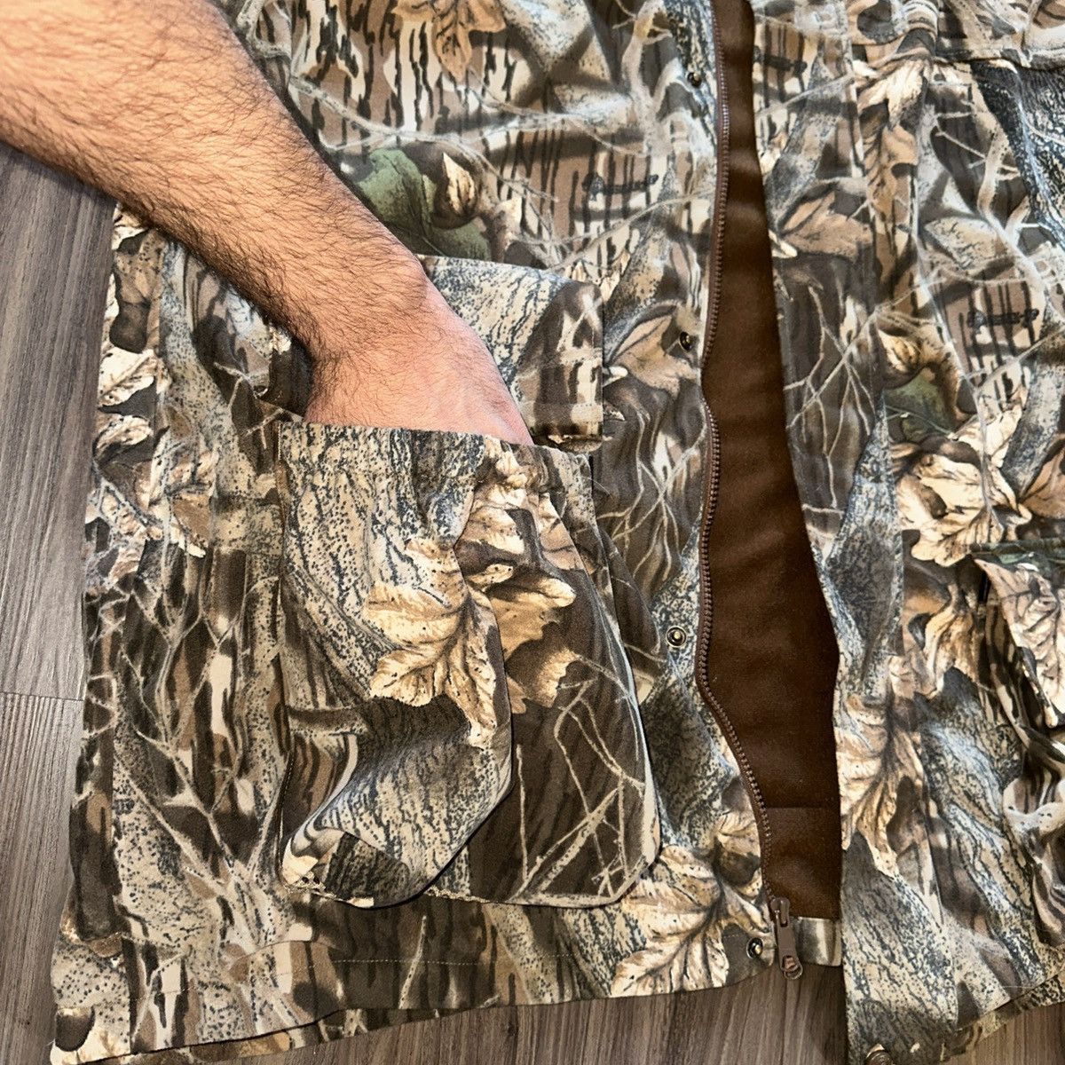 Columbia Vintage 2000s Y2K Columbia Realtree Camo Jacket XL Fits 2XL Size US XL / EU 56 / 4 - 4 Thumbnail