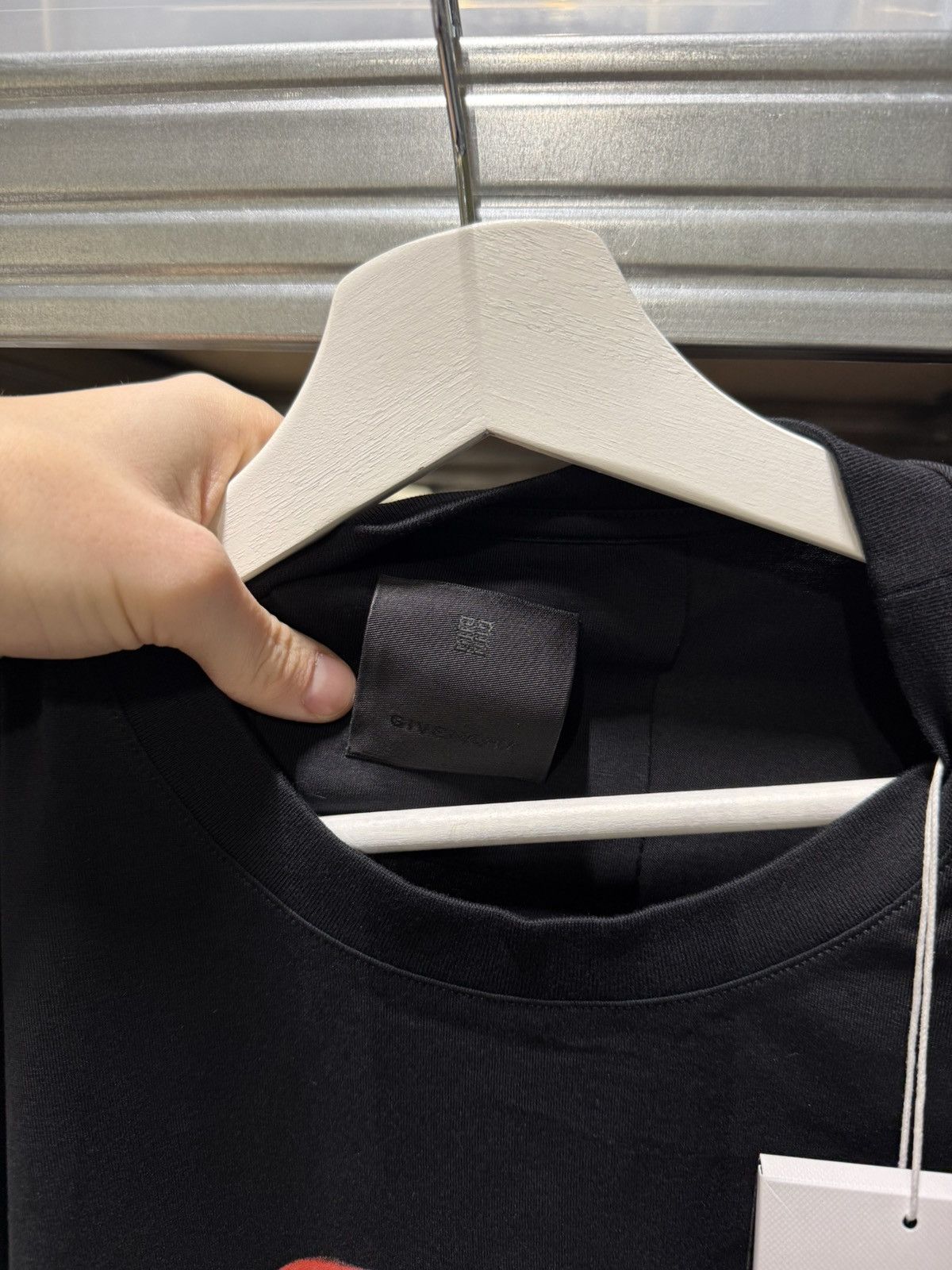 Givenchy Givenchy Logo T-Shirt NEW 650$ Size US XL / EU 56 / 4 - 3 Thumbnail