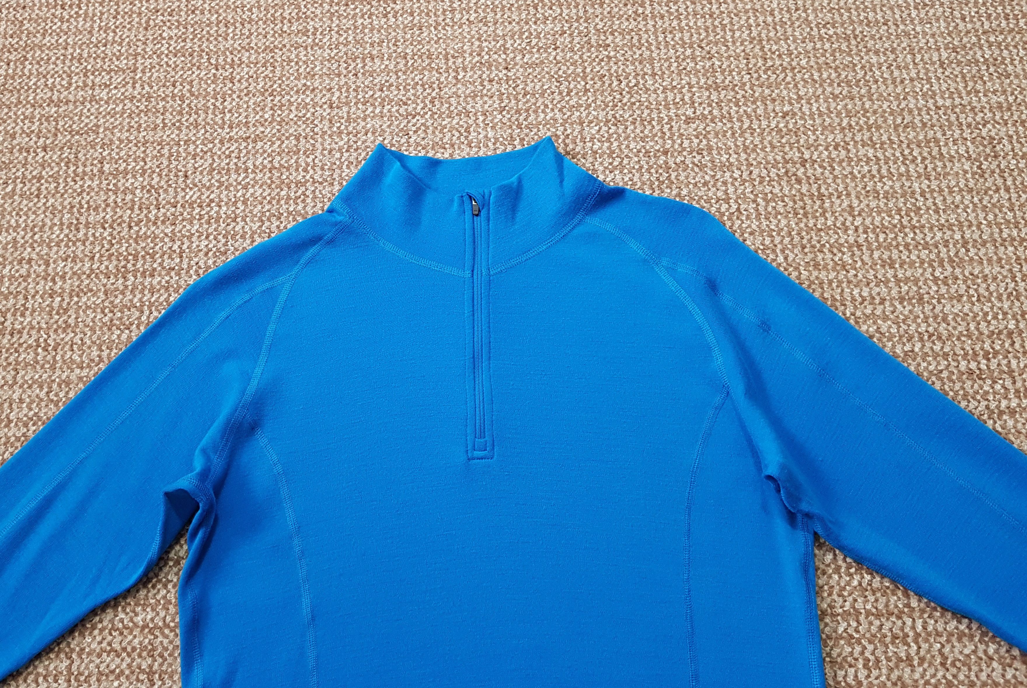 ORTOVOX Ortovox Merino Men's Long Sleeve Base Layer Zip Neck sz L Size US L / EU 52-54 / 3 - 3 Thumbnail