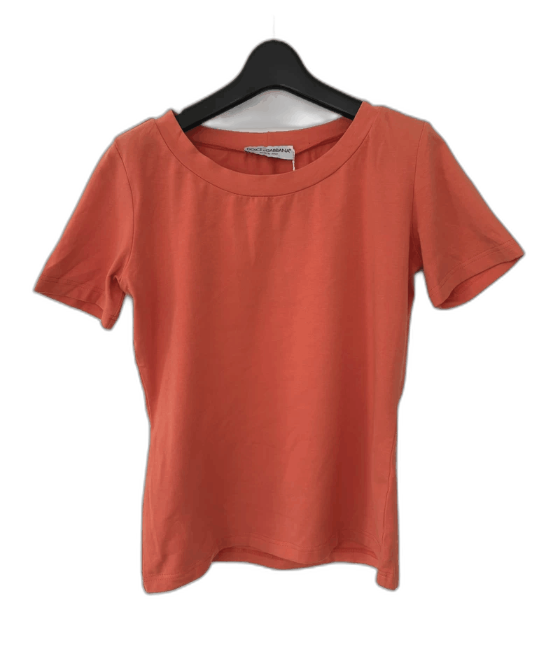 Dolce & Gabbana Dolce & Gabbana Pink Short Sleeve T-Shirt Size M / US 6-8 / IT 42-44 - 1 Thumbnail
