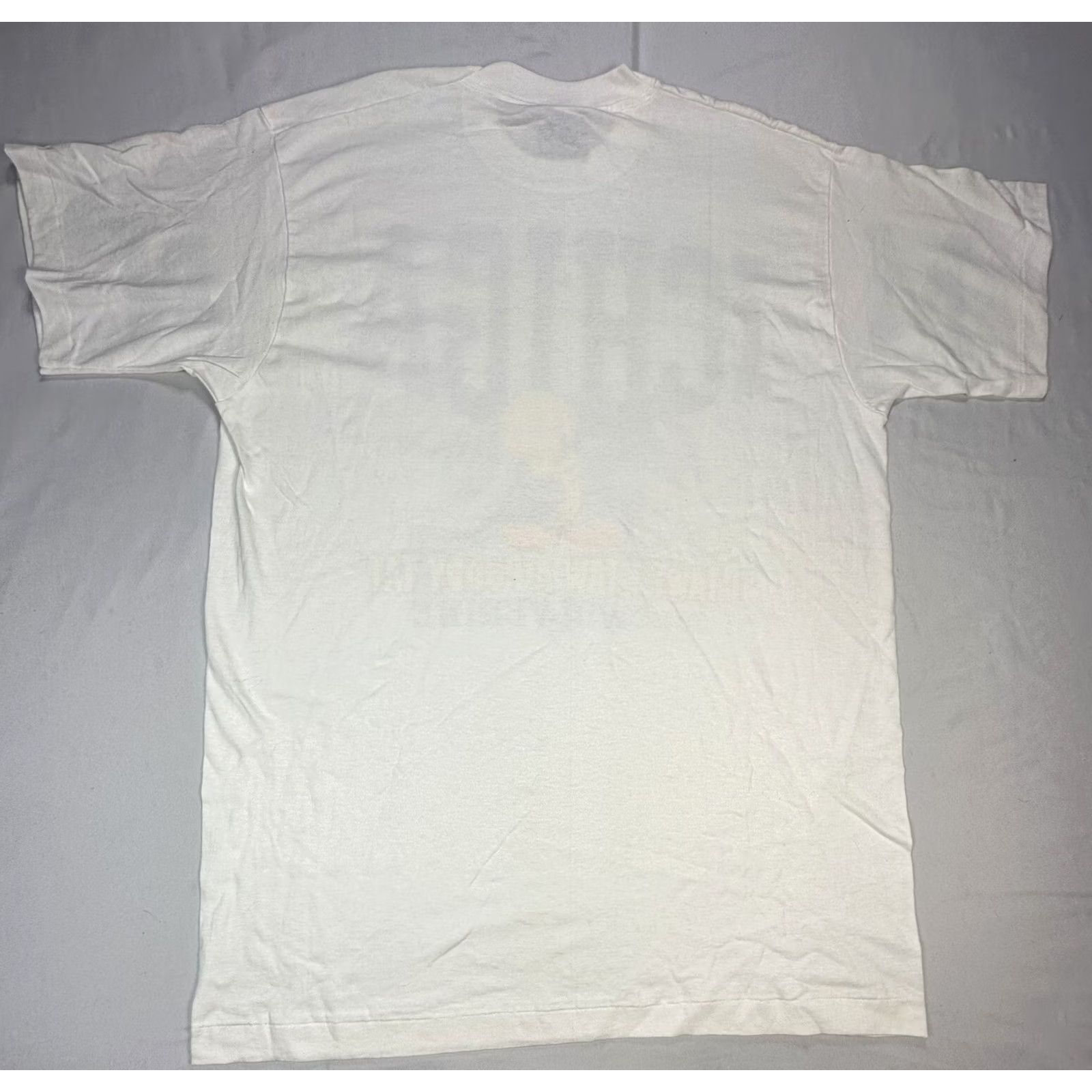 Vintage VINTAGE Michigan Wolverines Tweety T-Shirt 1993 USA Made White XL Crew Neck Short Sleeve Unisex Adults Graphic 90s Verified Size US XL / EU 56 / 4 - 8 Thumbnail