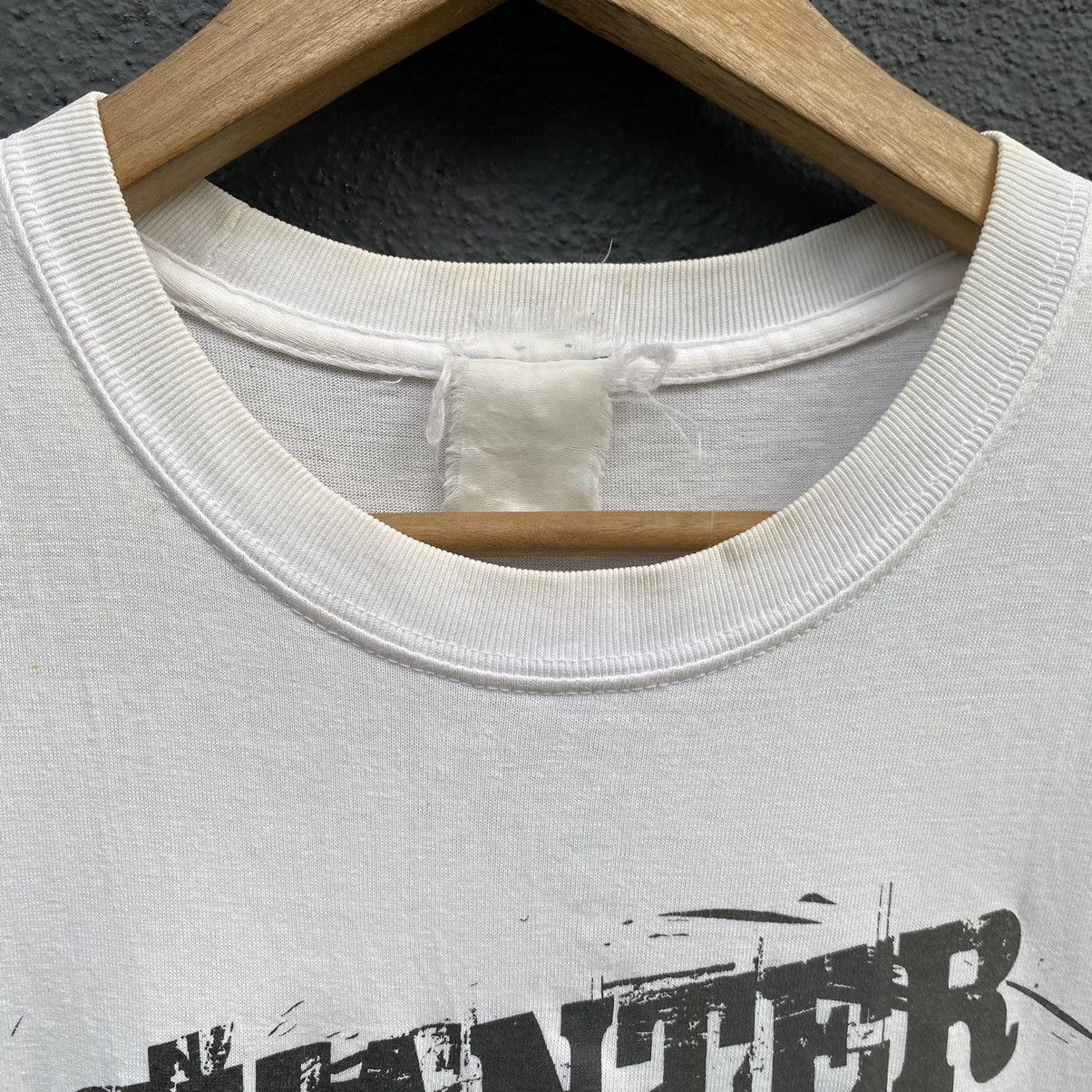 Anime Thrashed Vintage Y2K Evangelion Neon Genesis ERD GRUNGE TEE Size US L / EU 52-54 / 3 - 4 Thumbnail