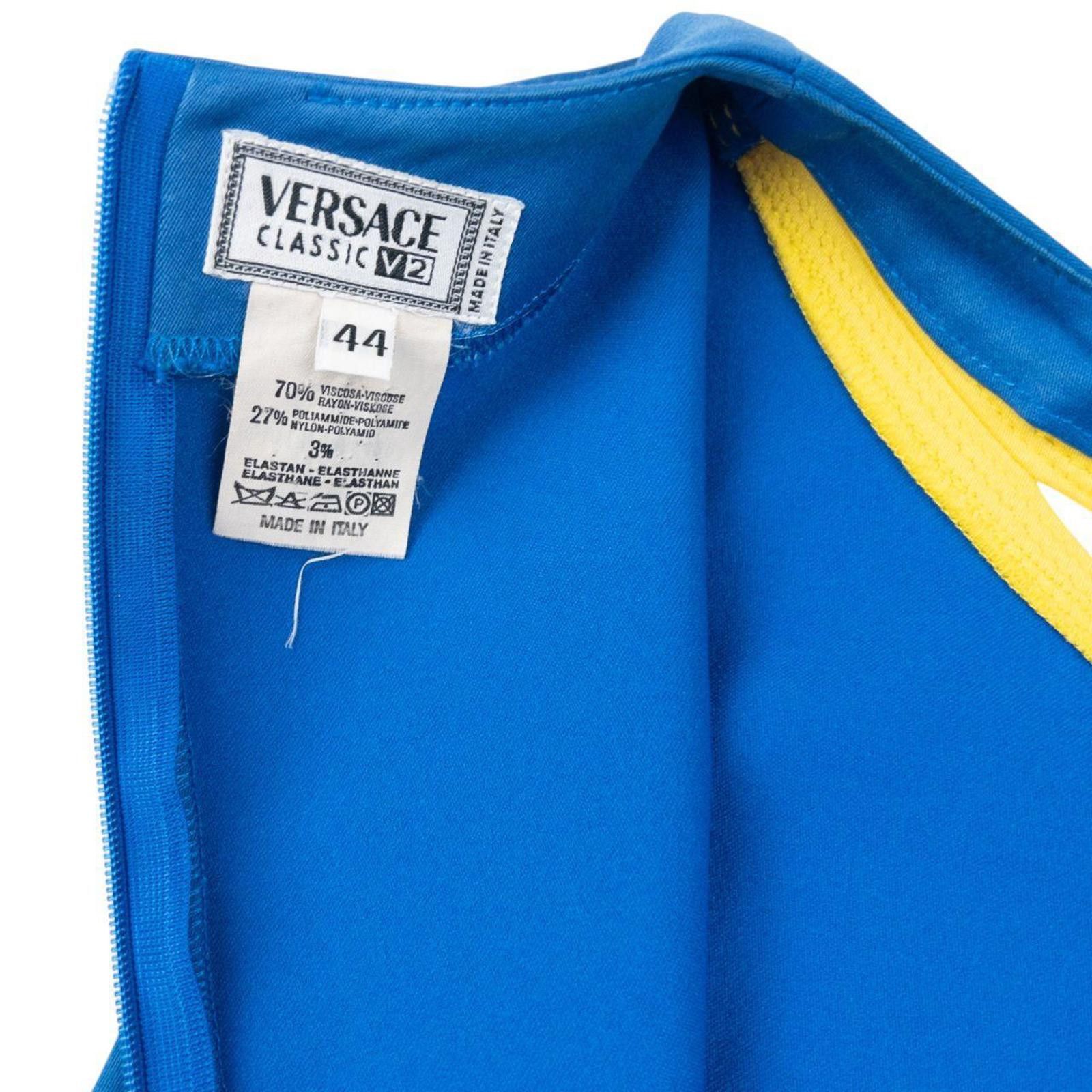 Versace Vintage 90s Versace Classic V2 Dress Womens Size M Size M / US 6-8 / IT 42-44 - 5 Thumbnail