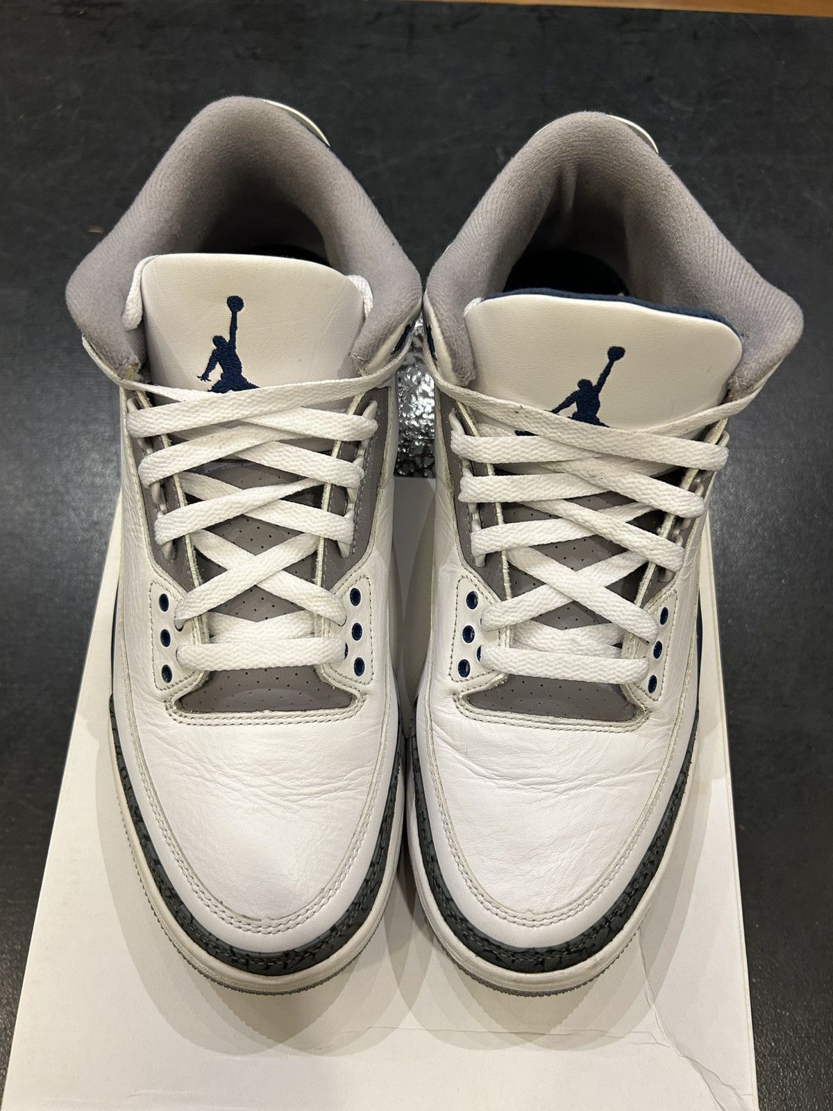 Jordan Brand Jordan 3 Retro ‘Midnight Navy’ Size US 10.5 / EU 43-44 - 4 Thumbnail