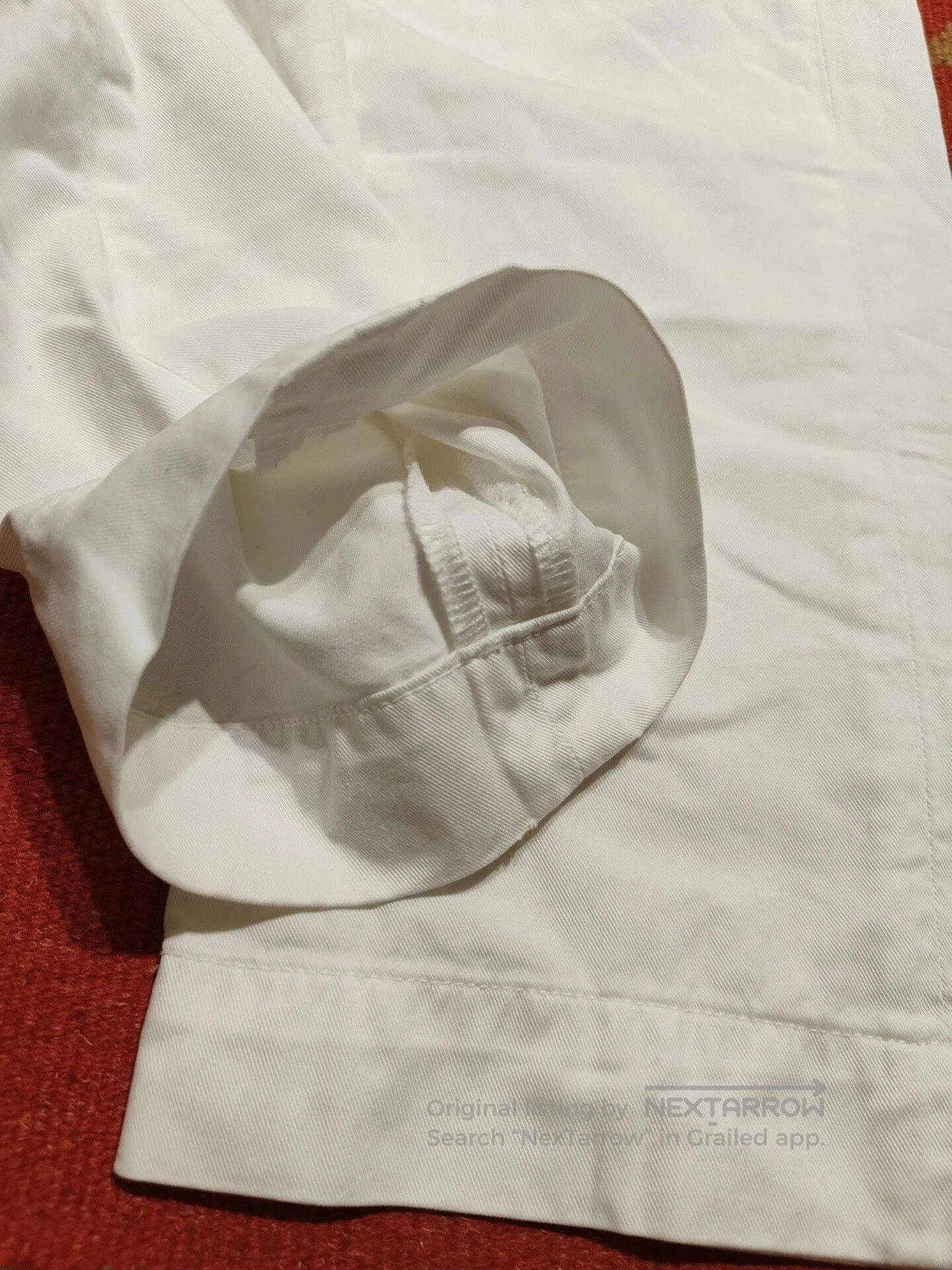 RRL Ralph Lauren RRL White Chino Casual Pants. Size US 30 / EU 46 - 5 Thumbnail
