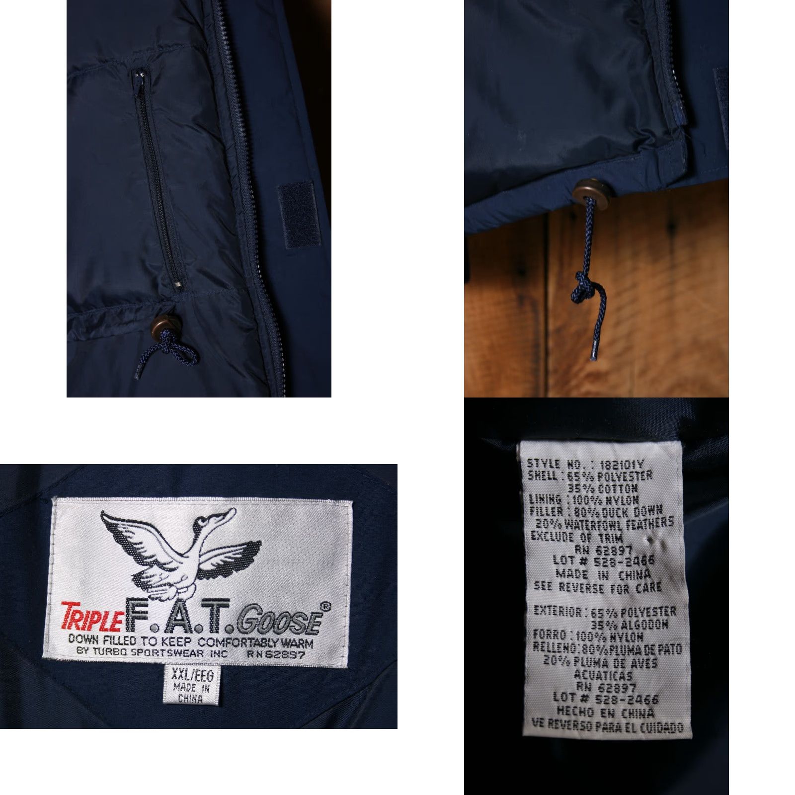 Vintage VINTAGE Triple F.A.T. Goose Jacket Shirt? Size US XXL / EU 58 / 5 - 9 Thumbnail