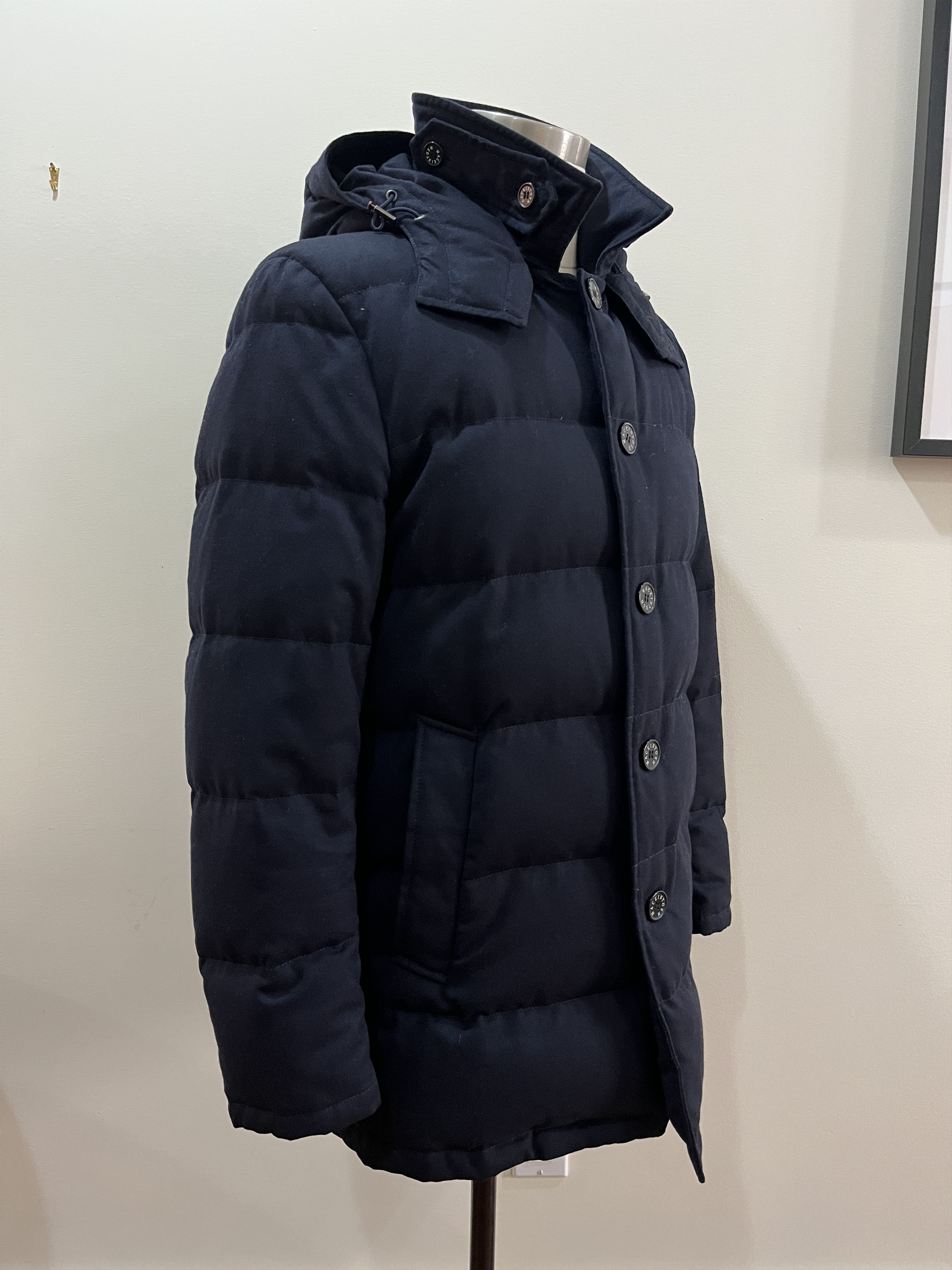 Mackintosh Mackintosh Men's Auchavan Navy Storm System Wool Down Jacket Size US M / EU 48-50 / 2 - 6 Thumbnail