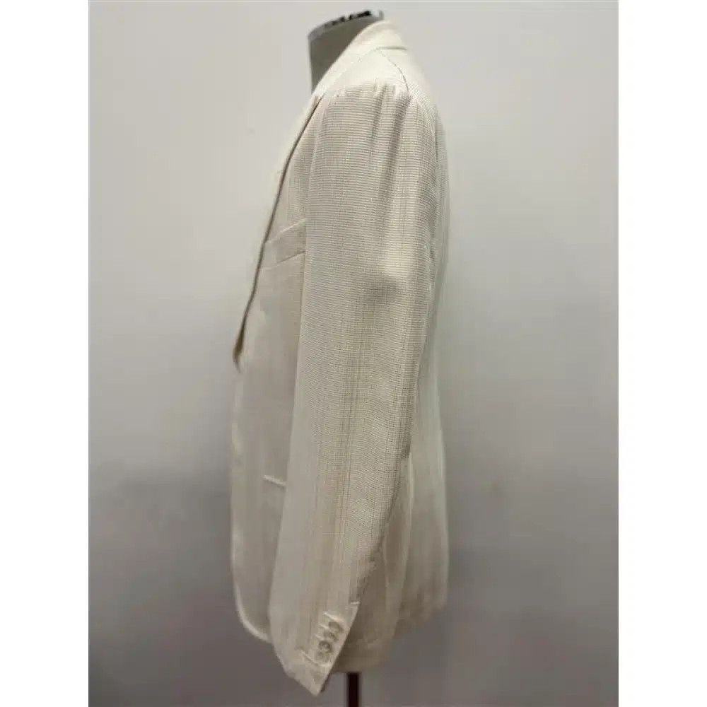 Tom Ford o1sndg0825 15DD40 Single Breast Fit Blazer in White Size US M / EU 48-50 / 2 - 2 Thumbnail