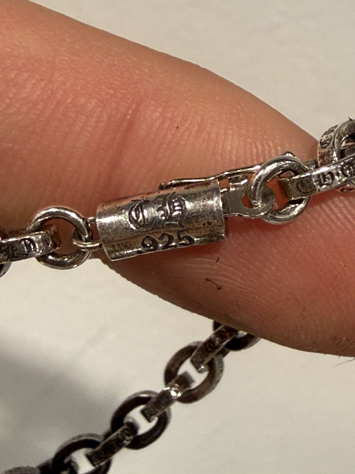 Chrome Hearts Chrome Hearts Paper Chain Bracelet 7 Inches Size ONE SIZE - 2 Thumbnail
