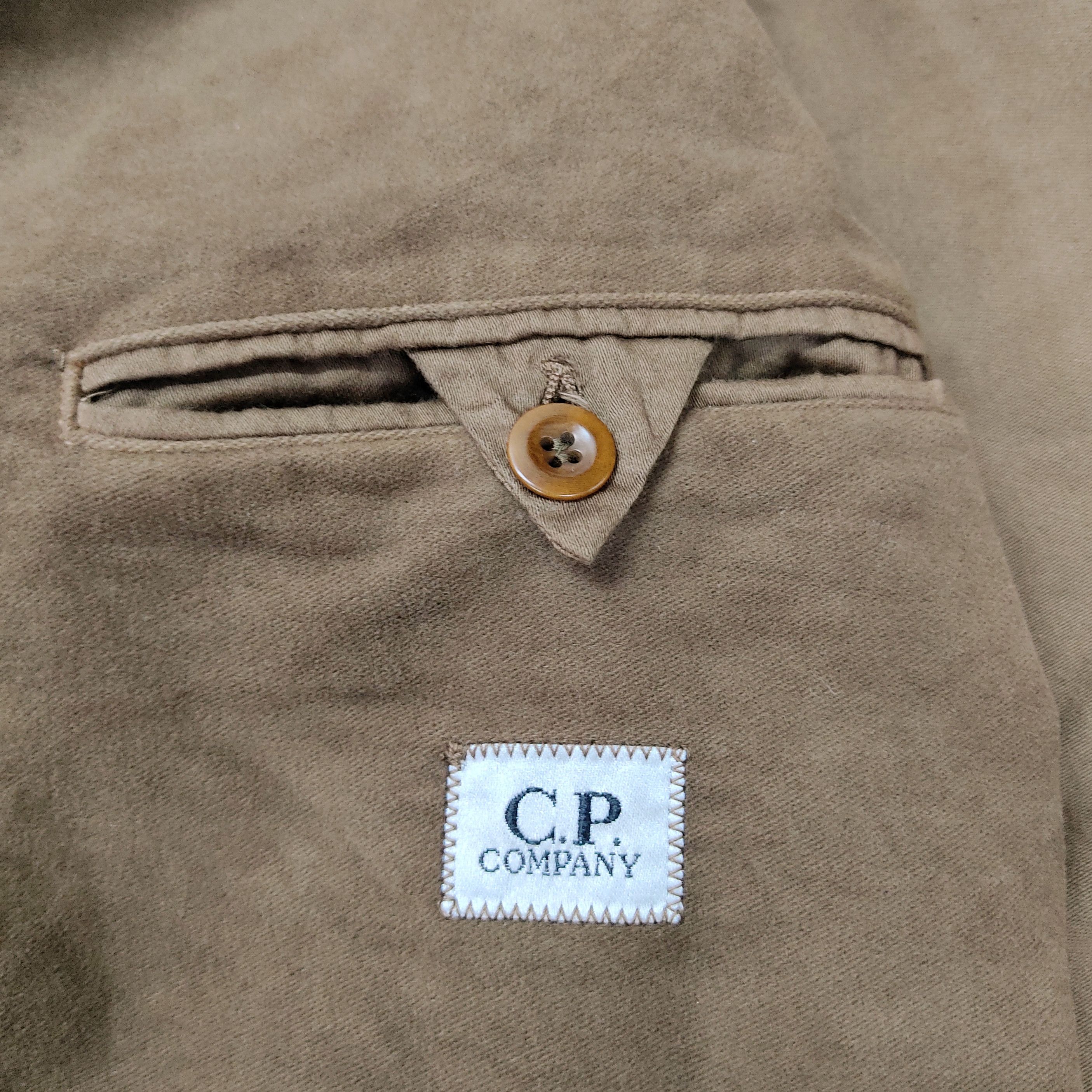 C.P. Company C.P. Company SS03 Archive Moleskin Cotton Blazer Jacket Size US XL / EU 56 / 4 - 9 Thumbnail