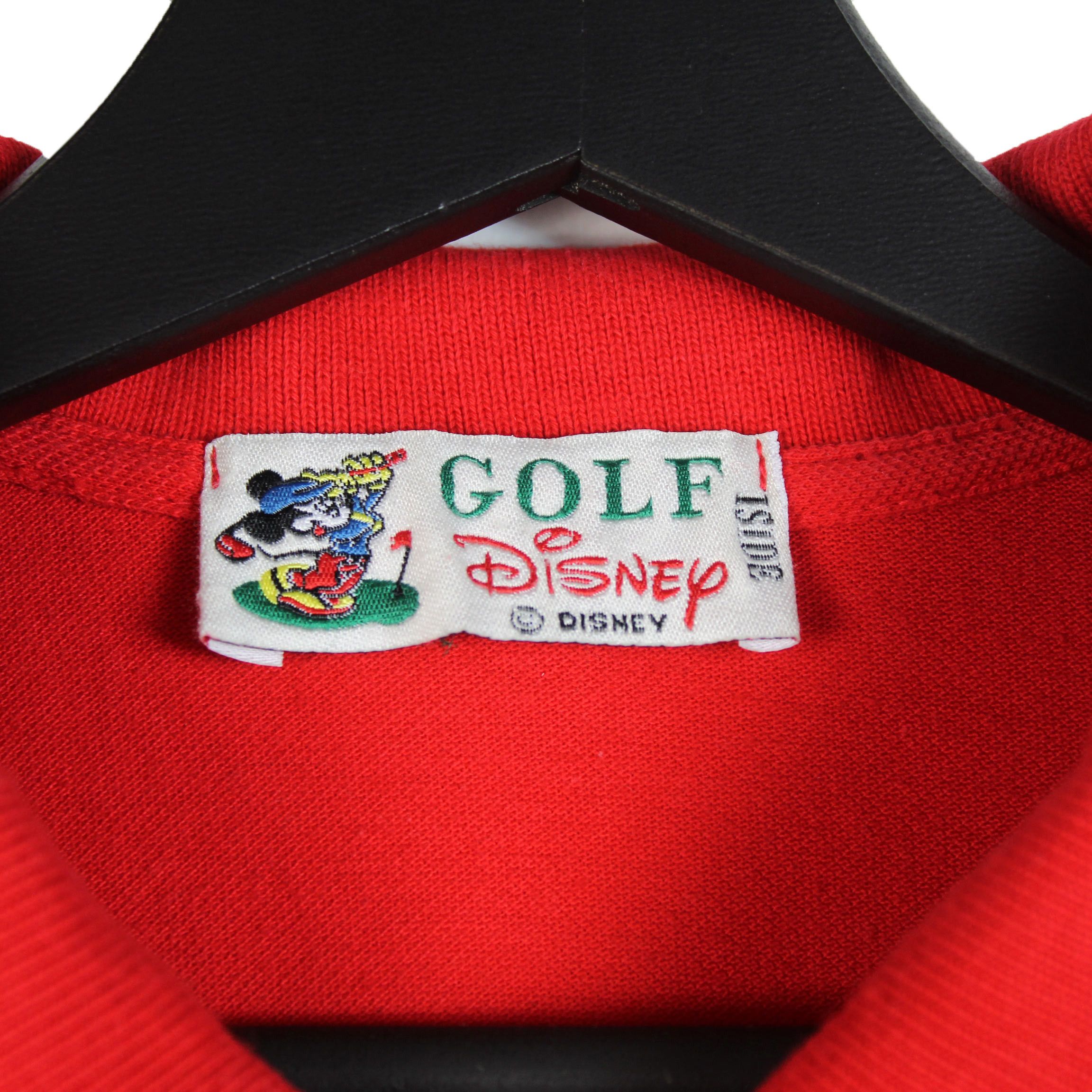 Disney 90s vintage Disney Golf polo t-shirt tshirt Mickey Mouse OG Size US XL / EU 56 / 4 - 6 Thumbnail